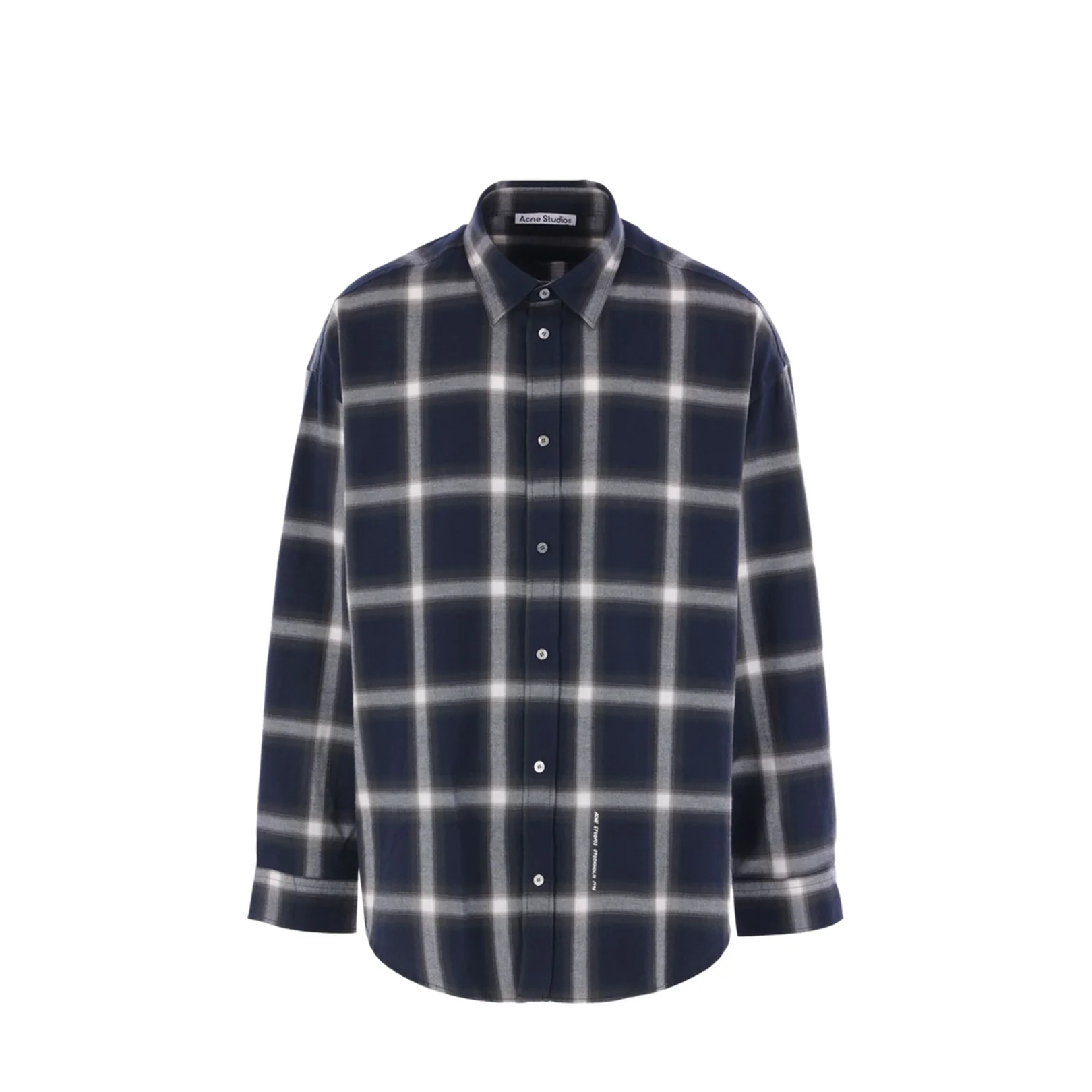 Button-up Shirt - Navy Multi