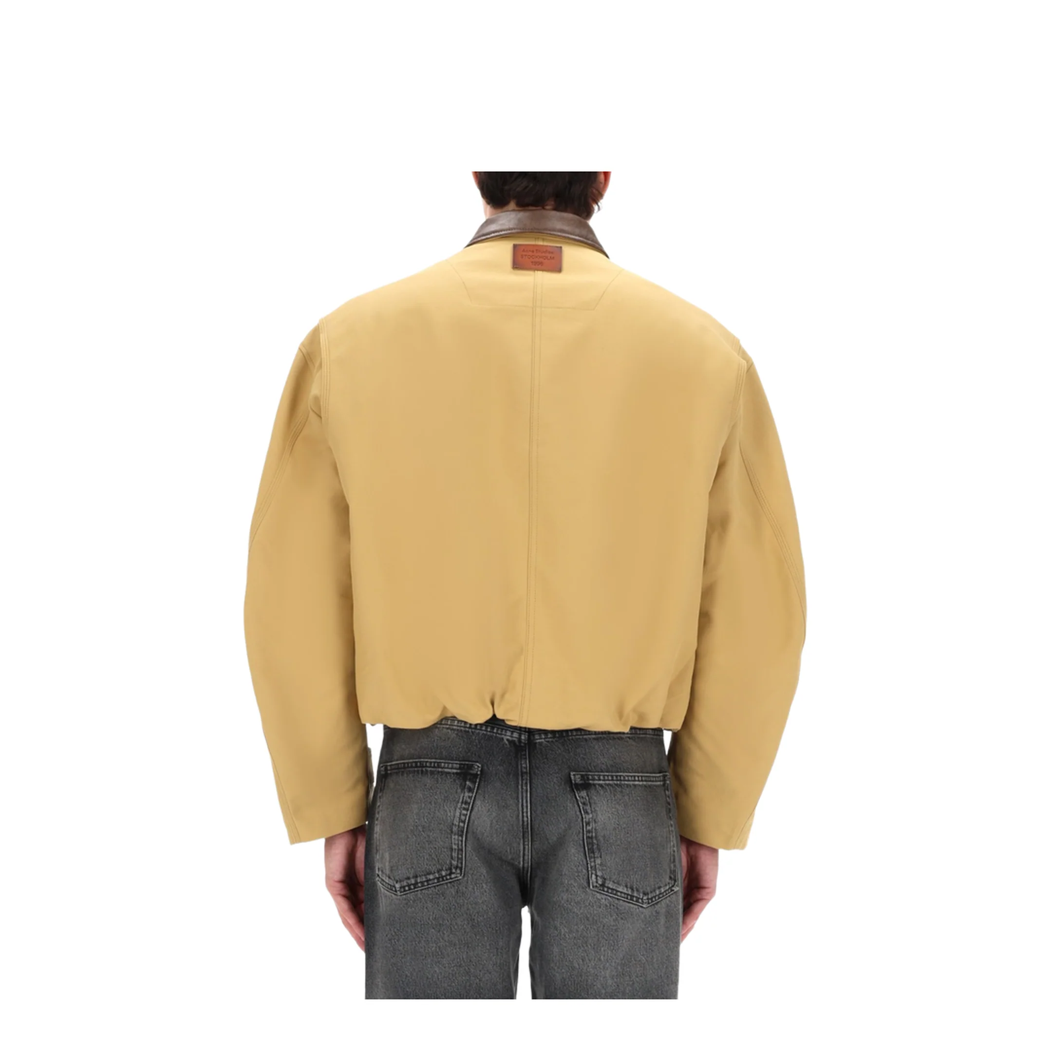 Jacket with Contrasting Collar - Image 5
