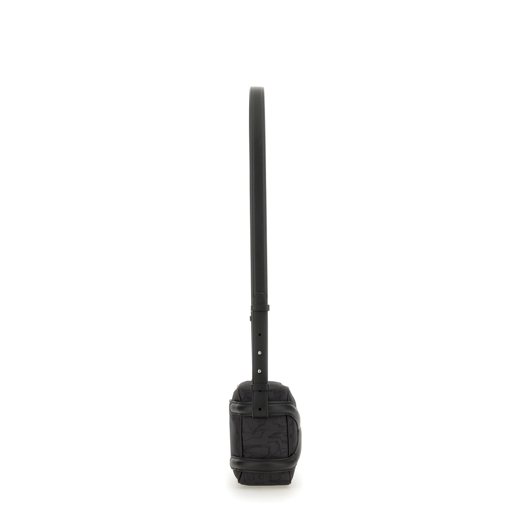 Black Nylon Harness Crossbody Bag - Image 3