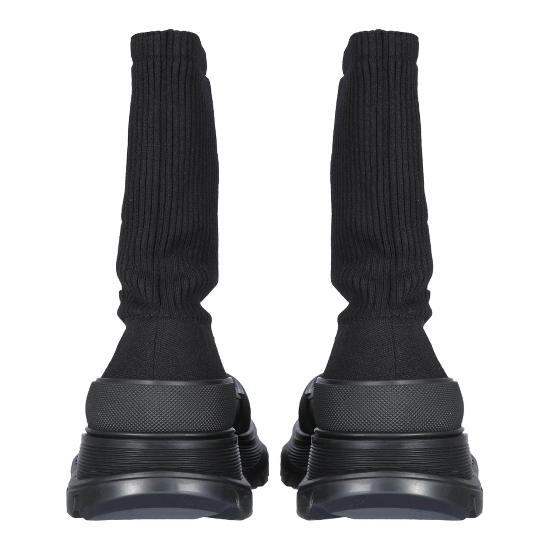 Graffiti Knit Tread Slick Boot Black - Image 3