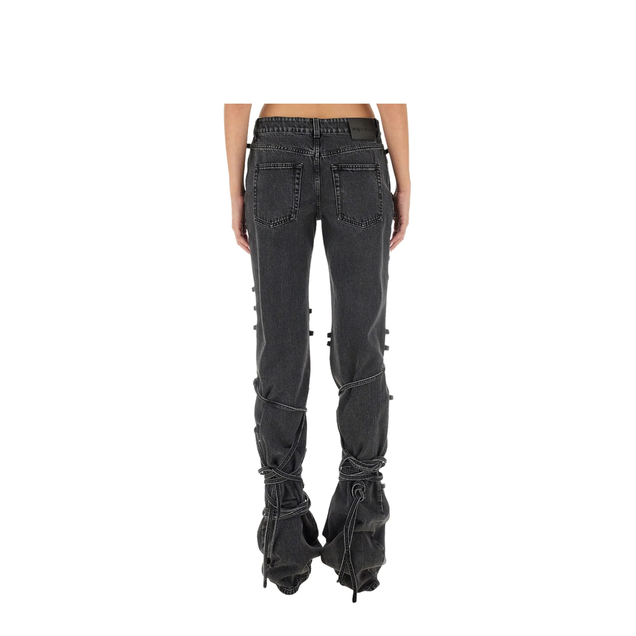 JEANS WITH KNOTTED DETAIL - Image 3