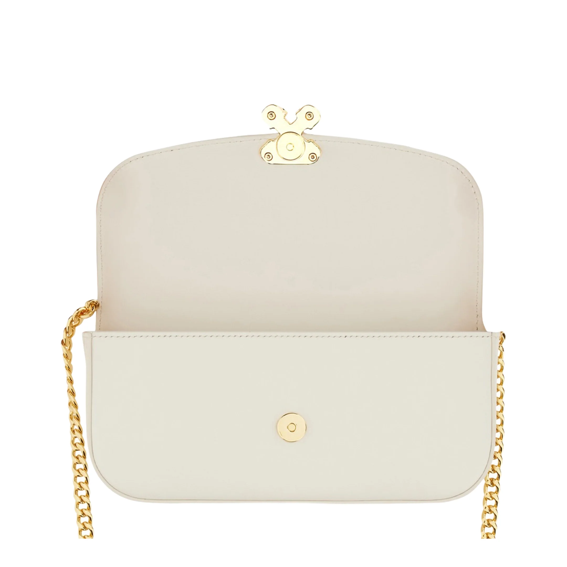 Small Skull Flower Bag in Ivory - Image 3