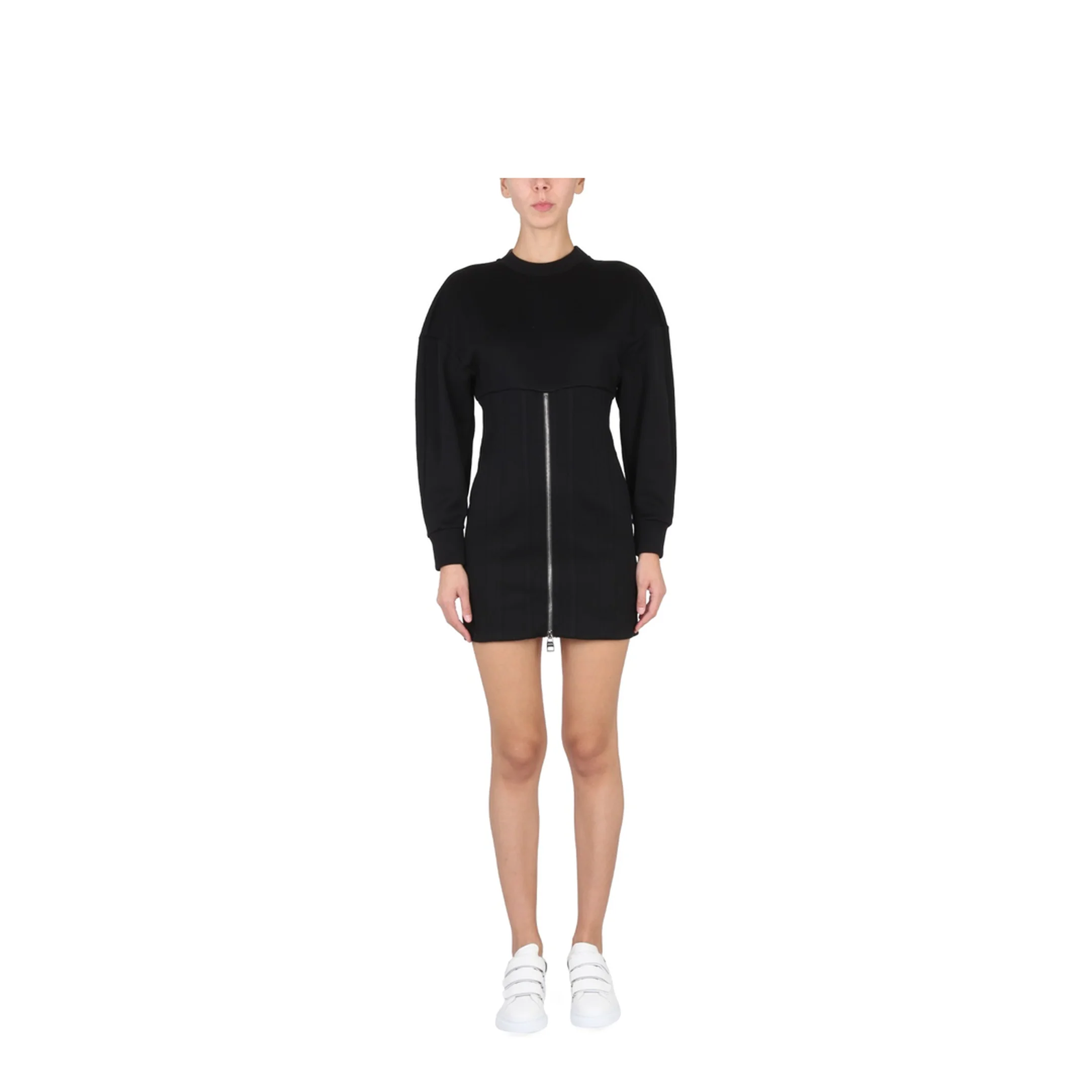 Mini Dress with Cocoon Sleeves