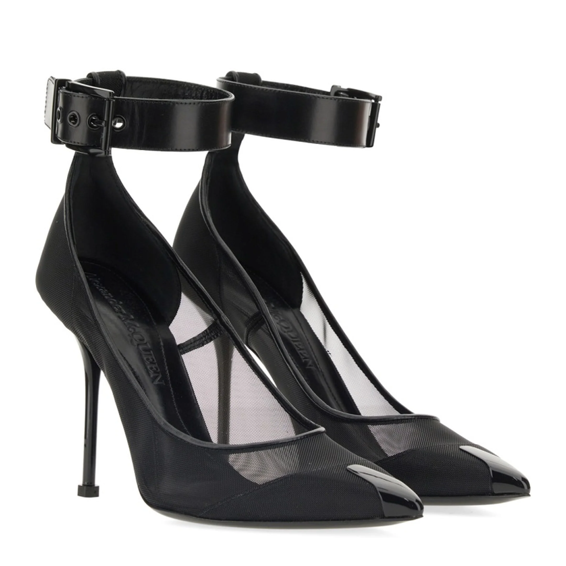 Punk Pumps with Strap - Image 2