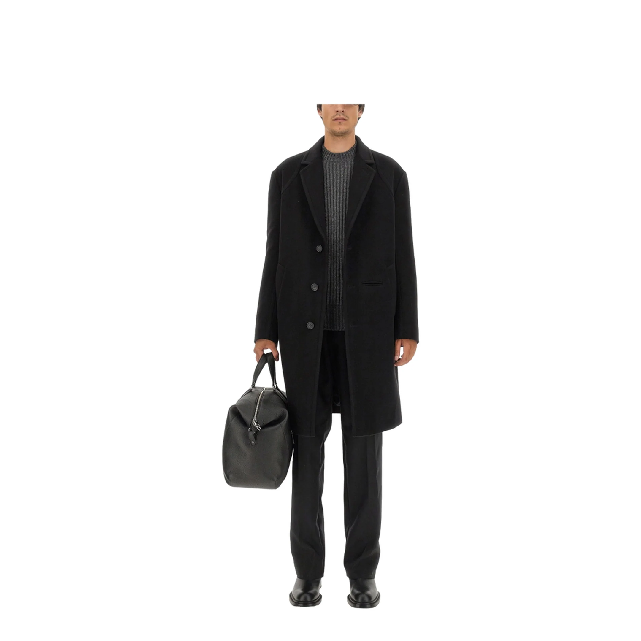 Single-Breasted Coat - Image 2