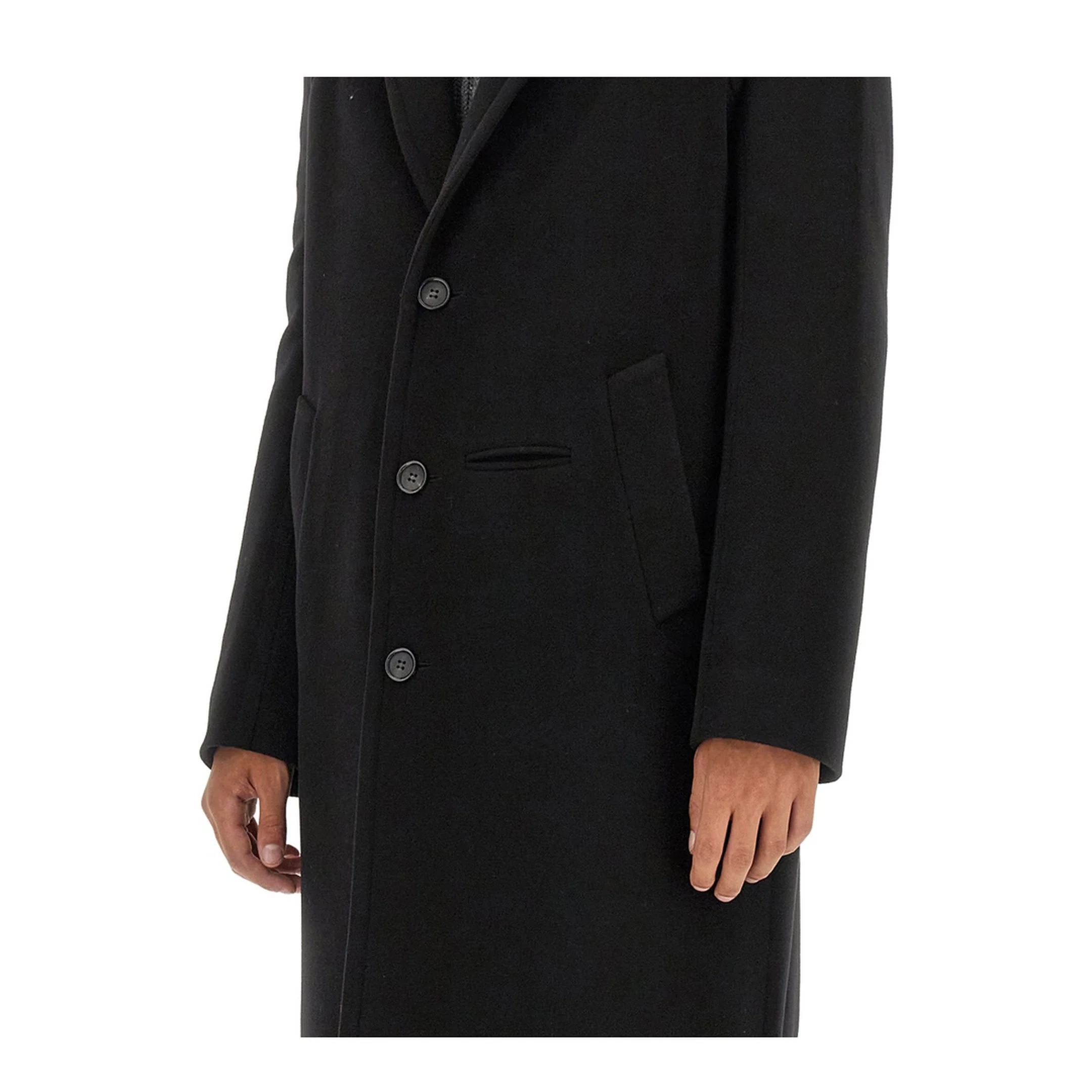Single-Breasted Coat - Image 4