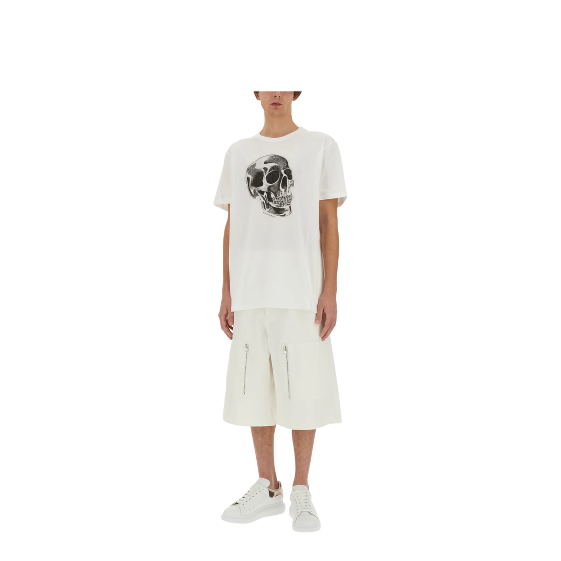 Skull Print T-Shirt - Image 2