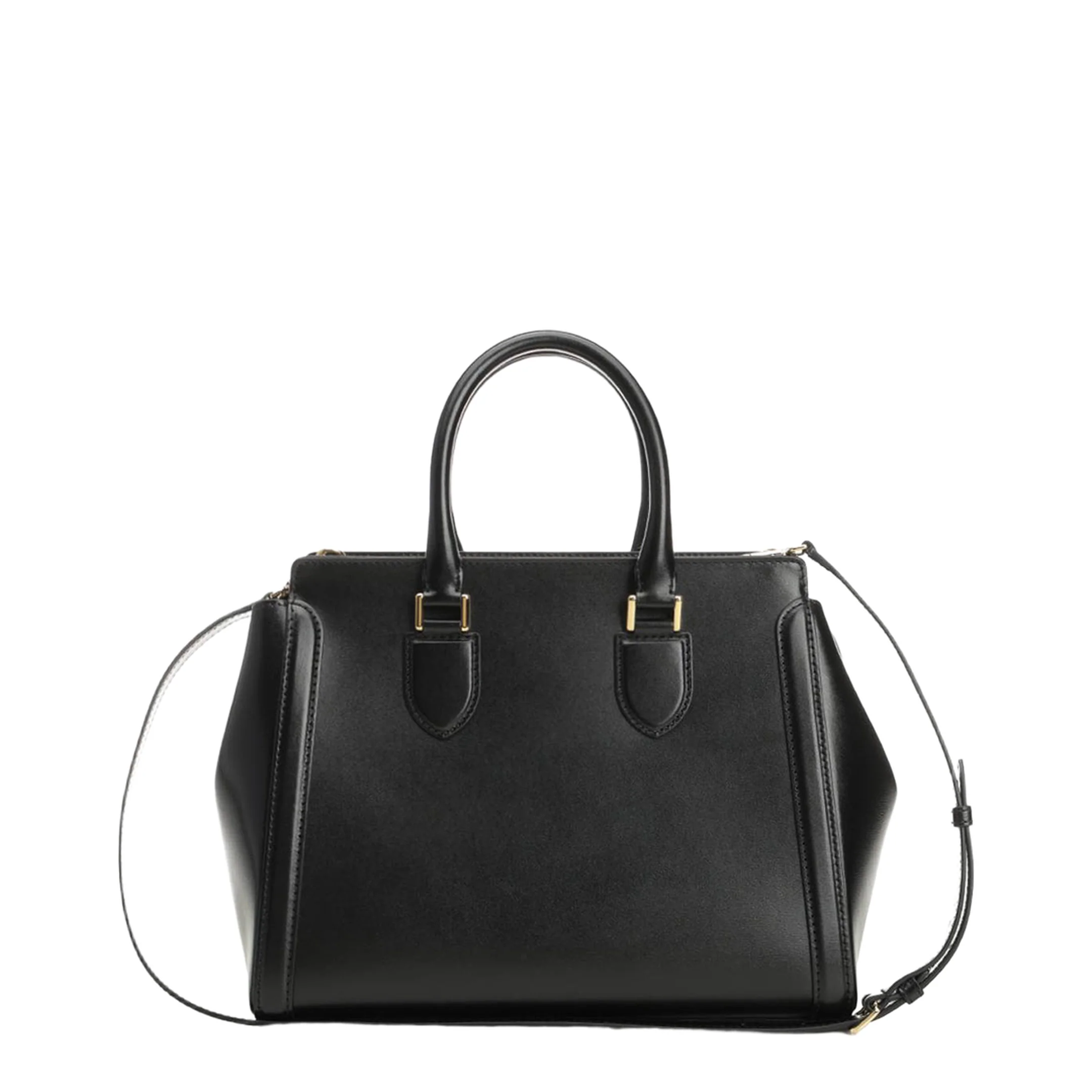 Leather Handbag - Black - Image 3