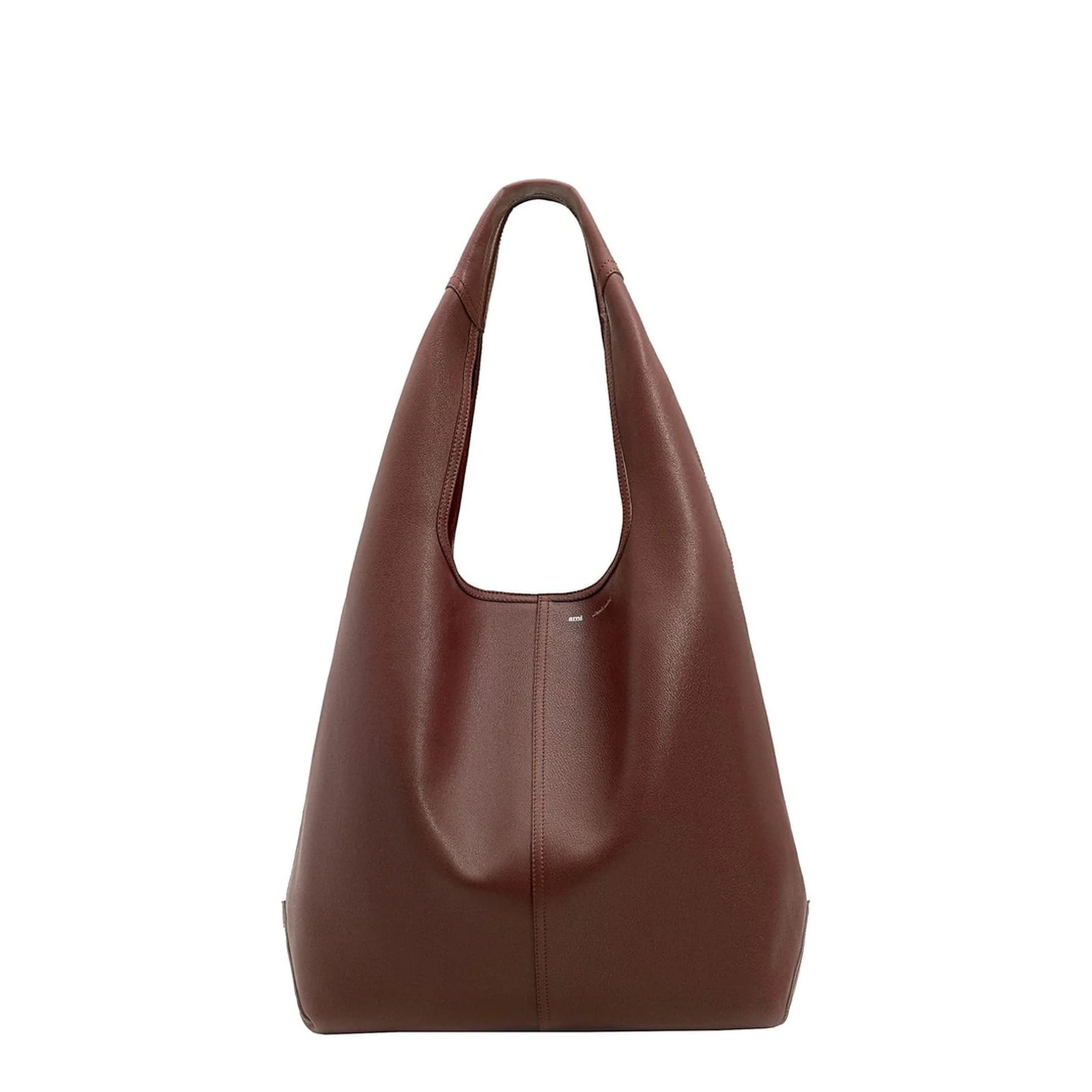 Cherry Burgundy Supple Leather Etienne Hobo Bag - Image 5