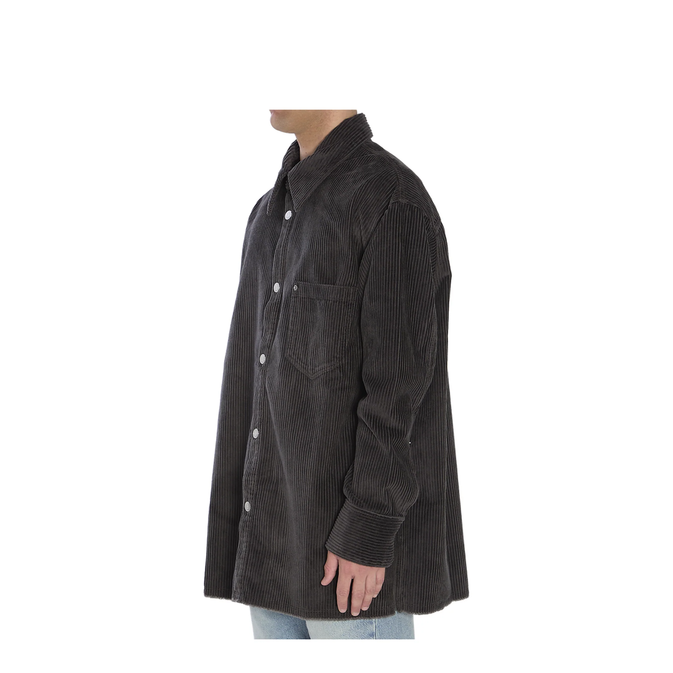 Corduroy Velvet Overshirt - Image 2