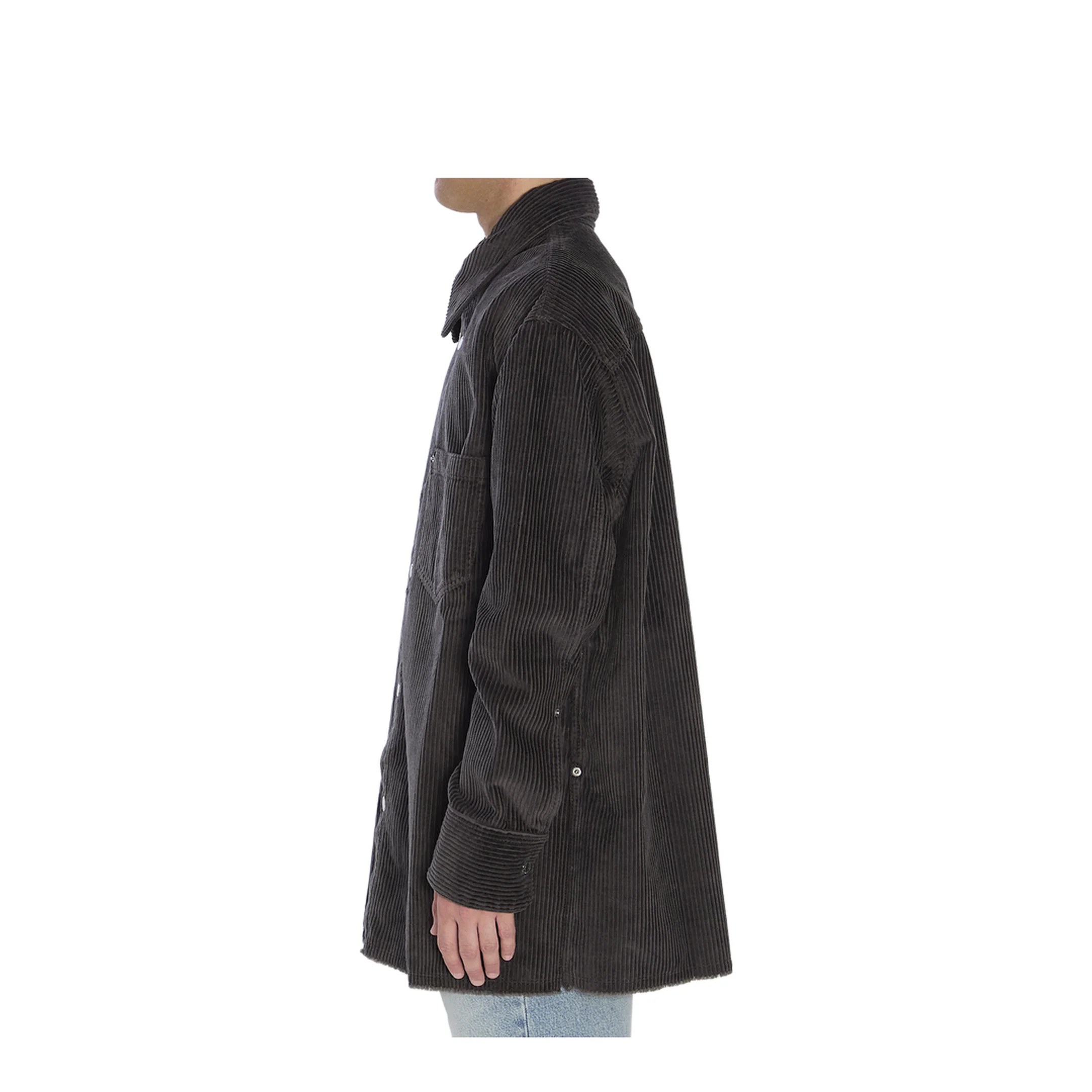 Corduroy Velvet Overshirt - Image 3