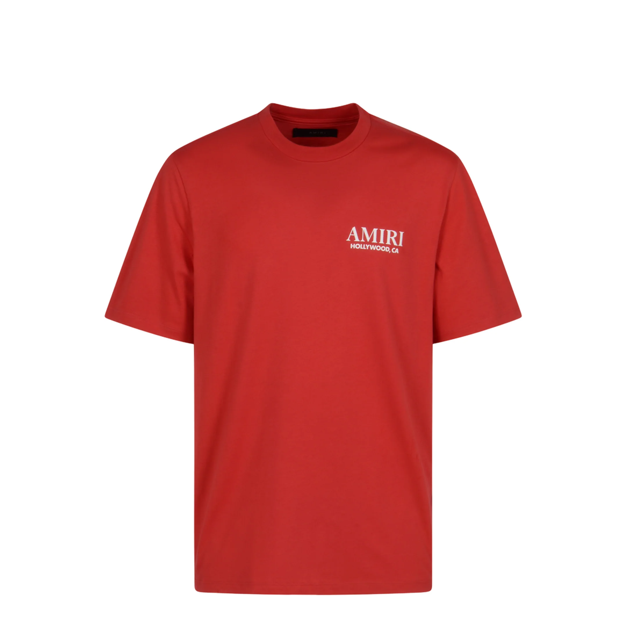 Logo Cotton T-Shirt Red