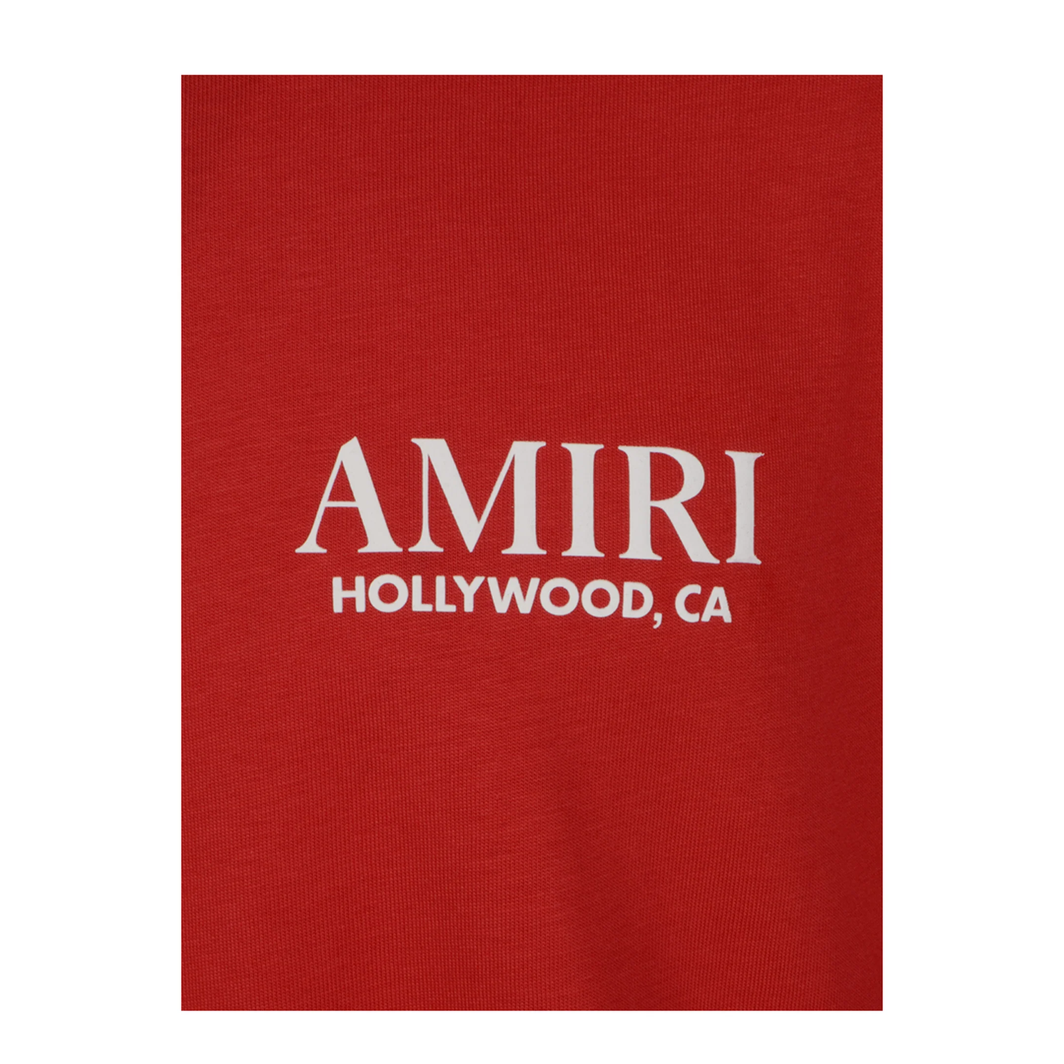 Logo Cotton T-Shirt Red - Image 3