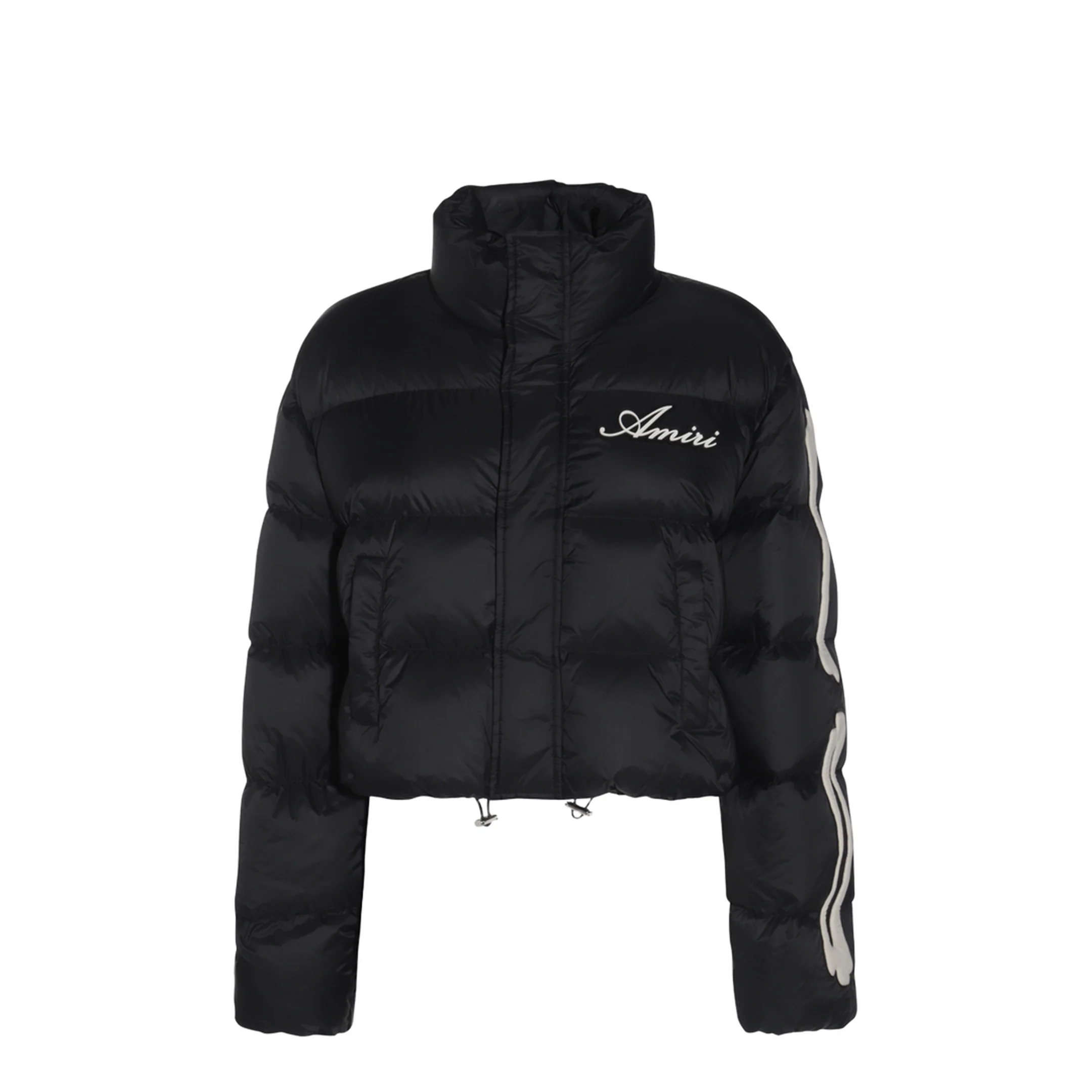 Black Nylon Down Jacket - Image 5