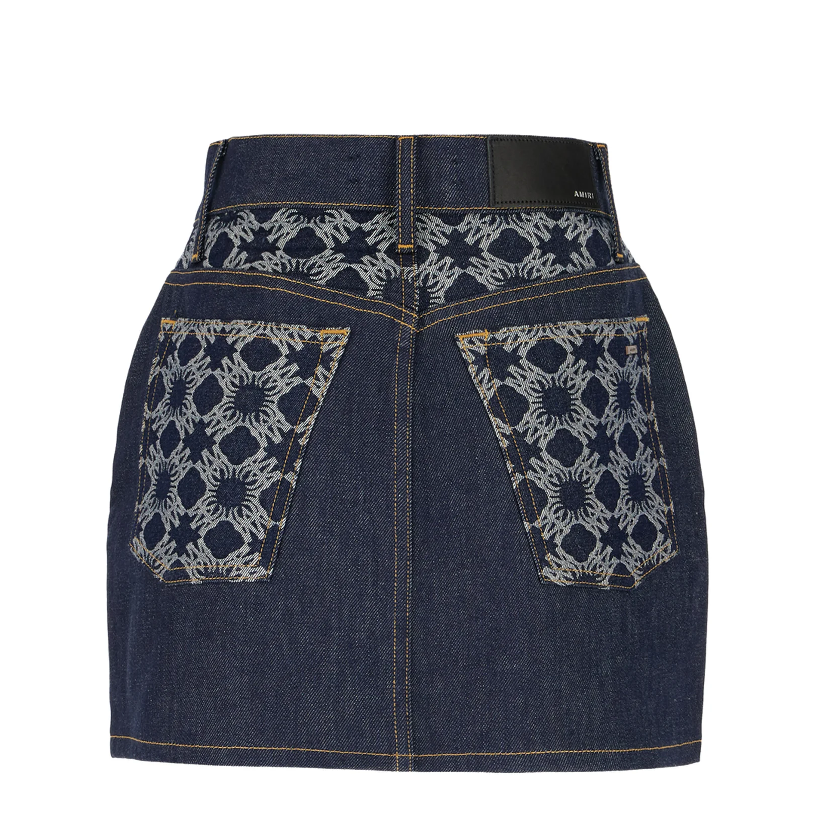 Blue denim mini skirt - Image 2