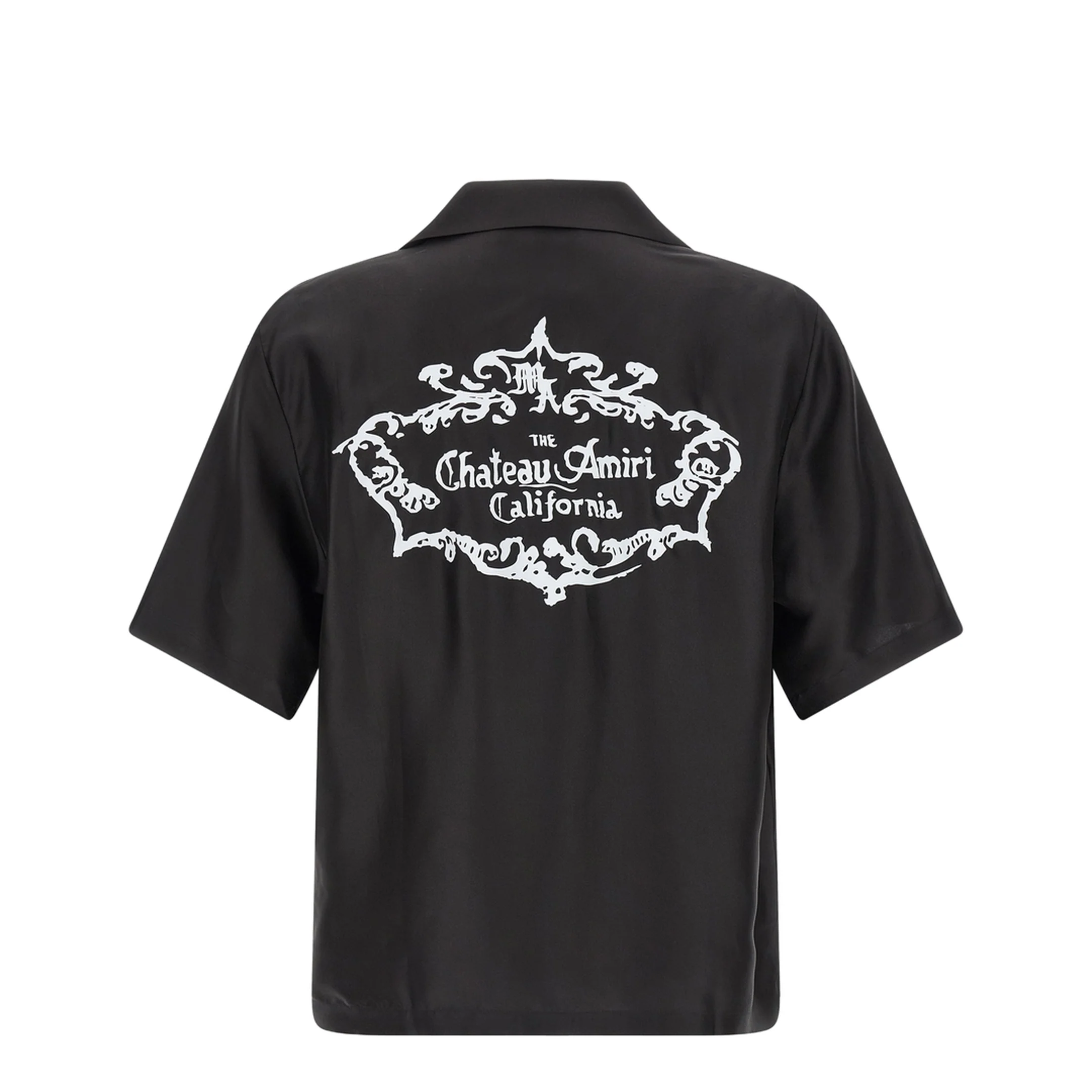 Chateau Crest Camp Shirt Black - Image 2