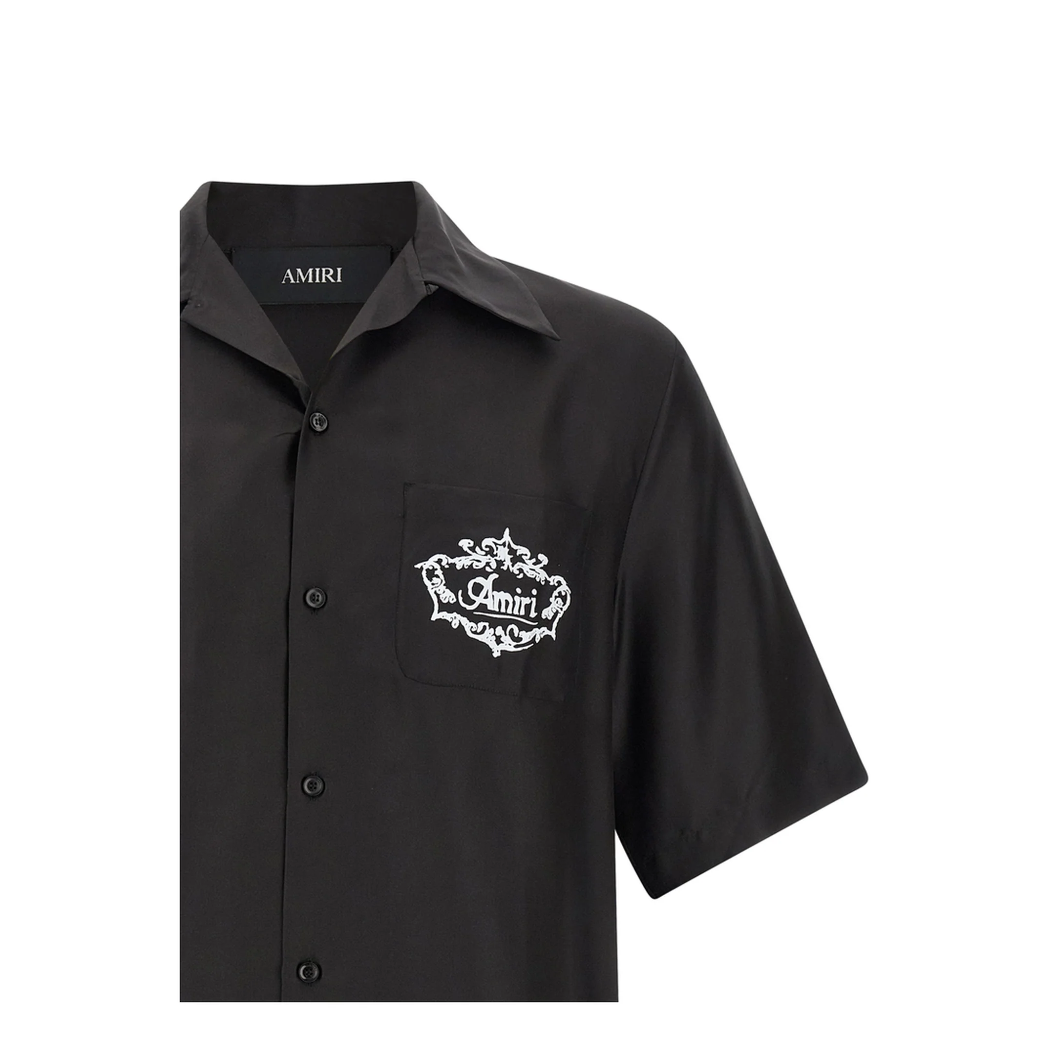 Chateau Crest Camp Shirt Black - Image 3