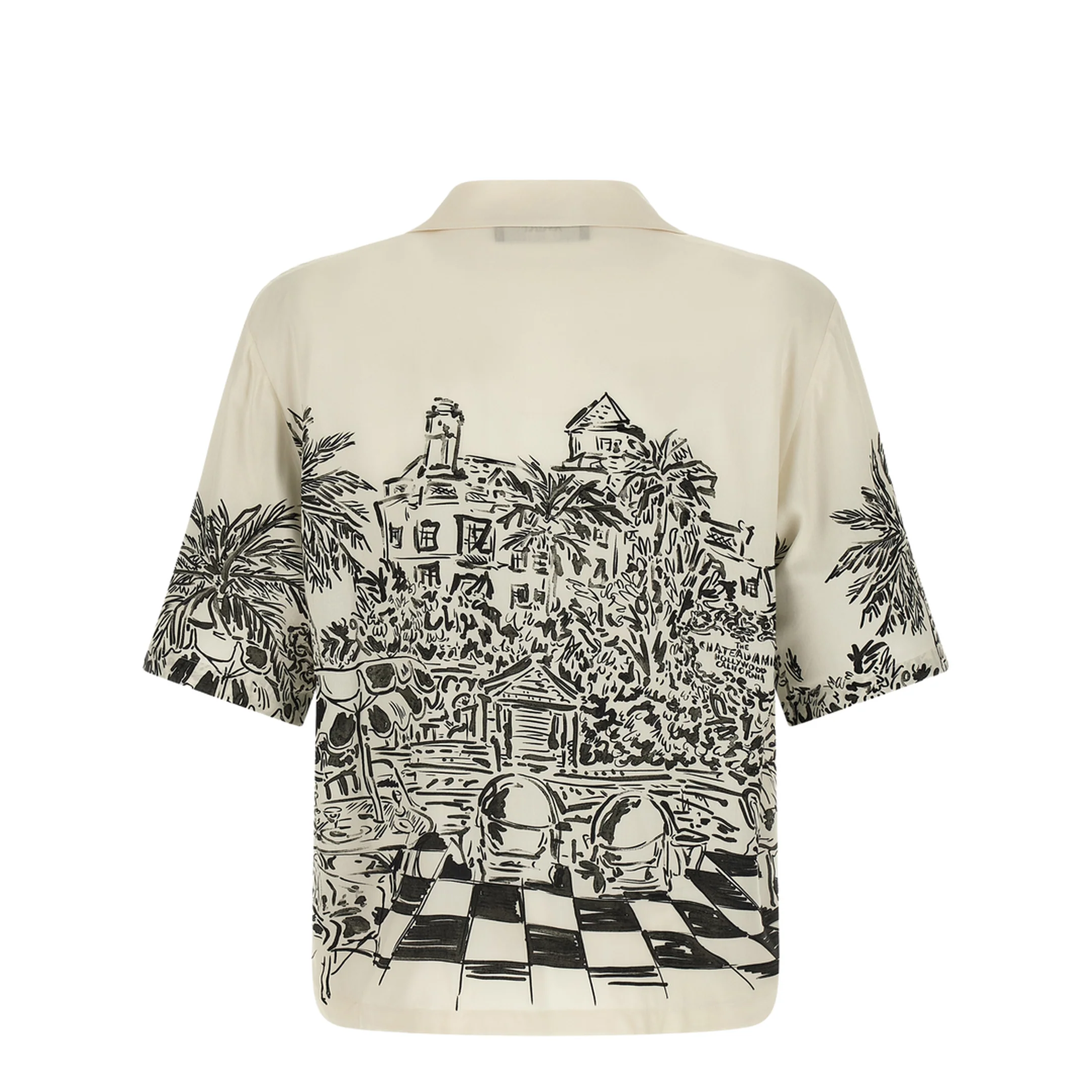 Chateau Sketch Shirt White - Image 2