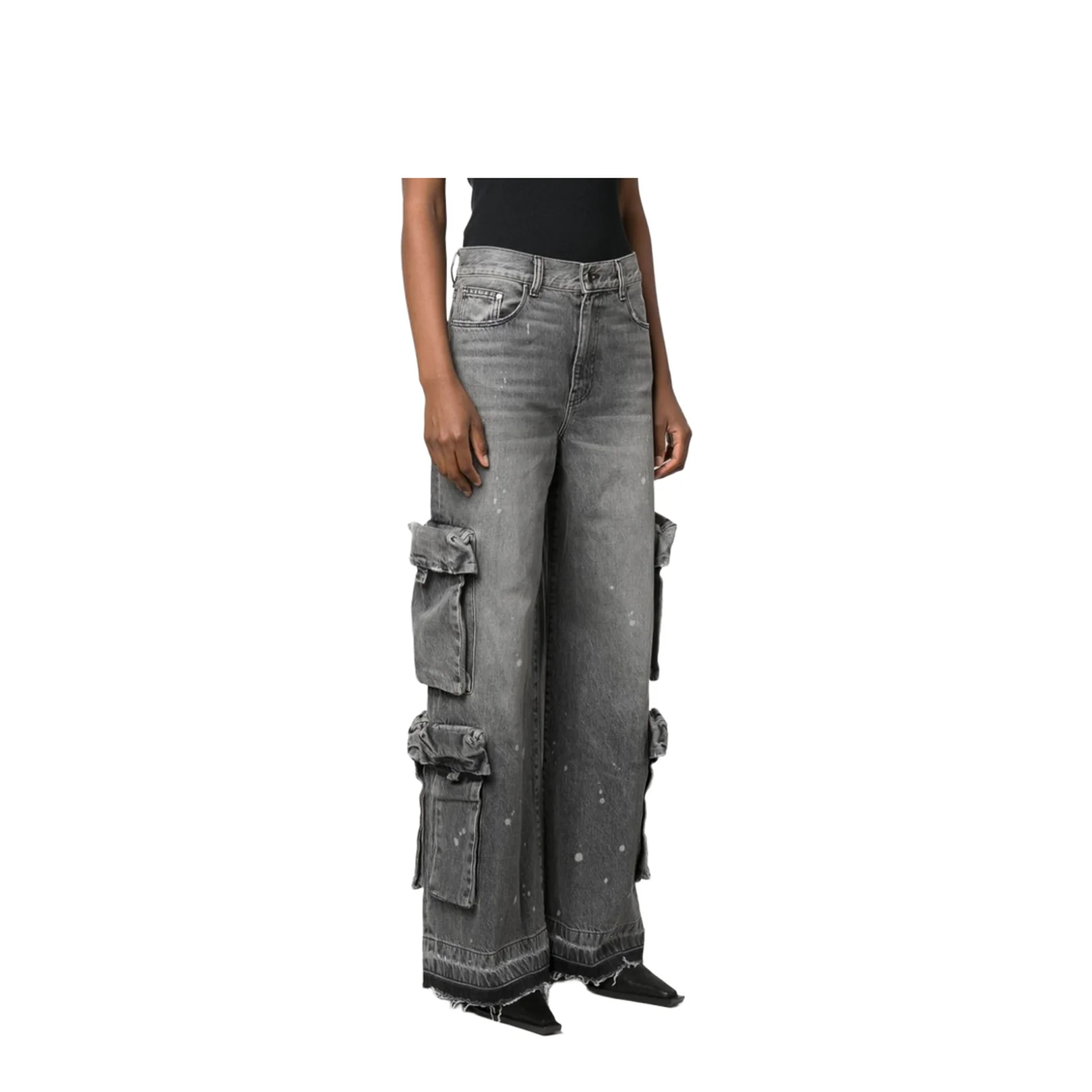 Cotton Jeans Grey - Image 5