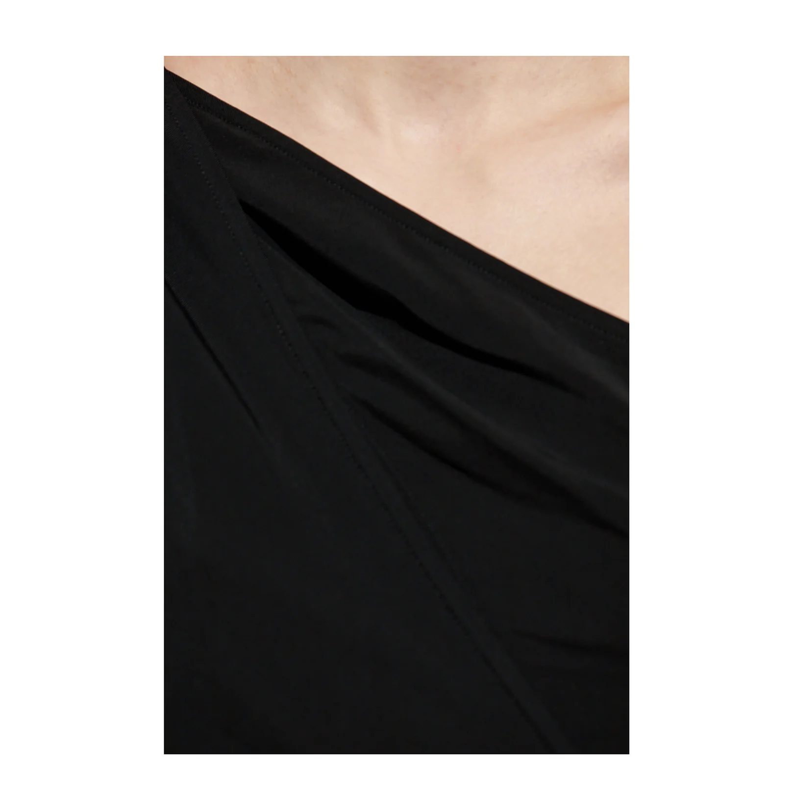 Cut Out Shoulder Dress Black - Image 5