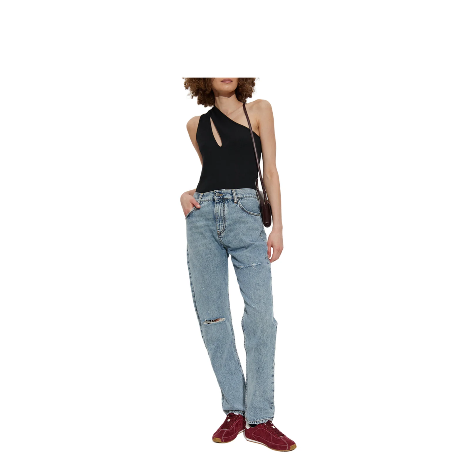 Distressed Denim Pants - Image 2