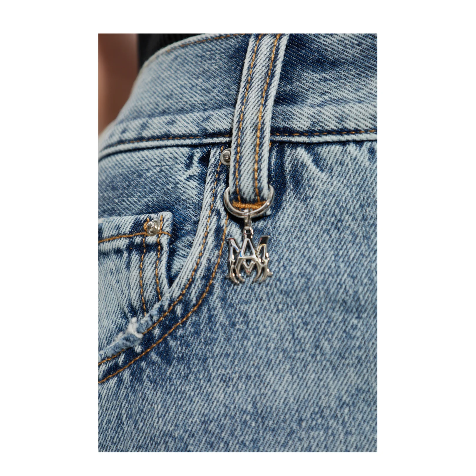 Distressed Denim Pants - Image 5