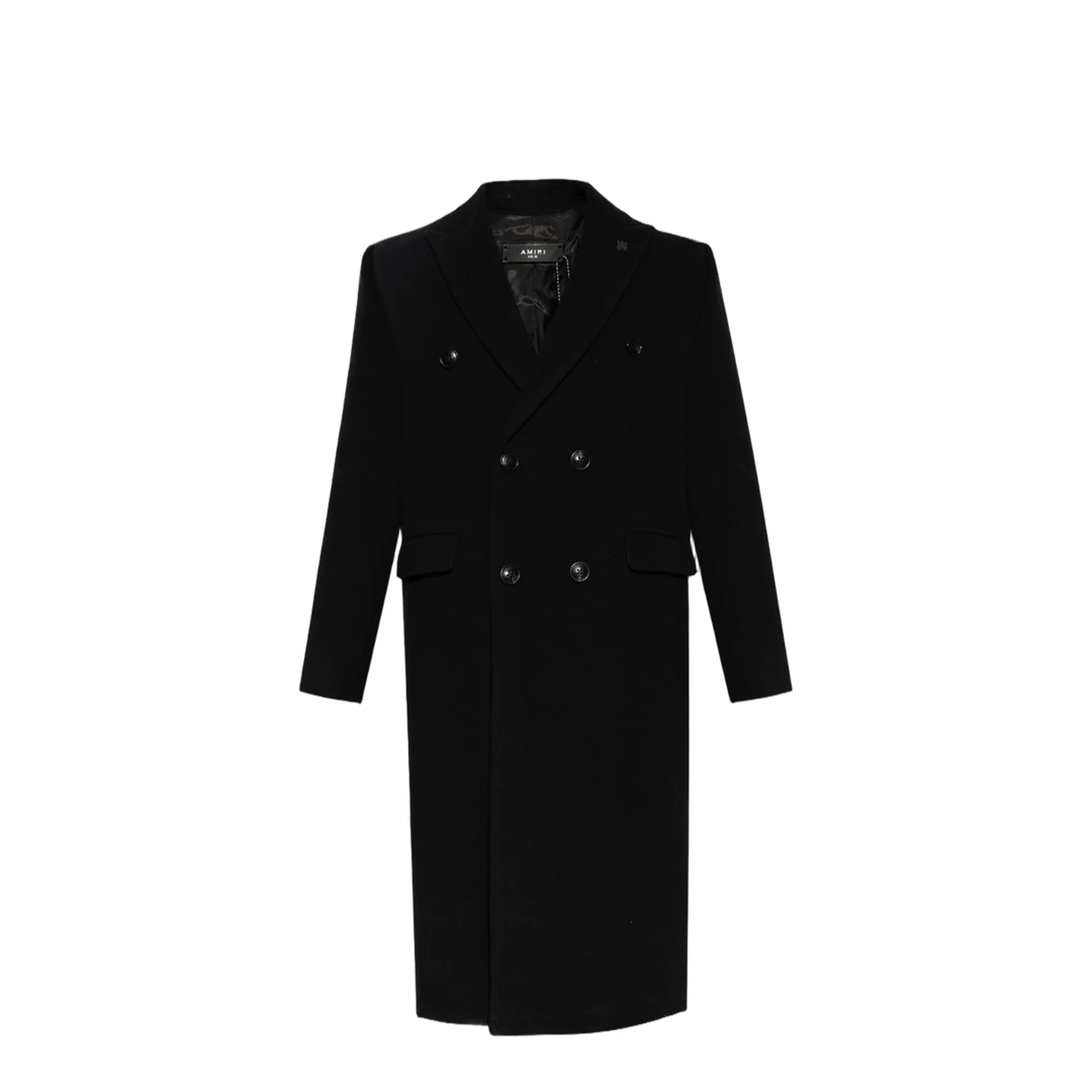 Double Breasted Coat Black