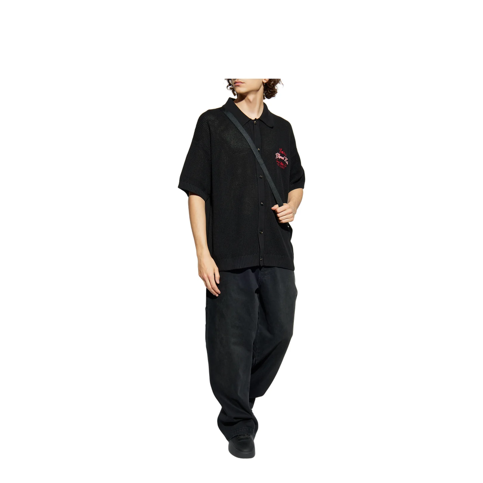 Black Shirt with Logo - Image 2