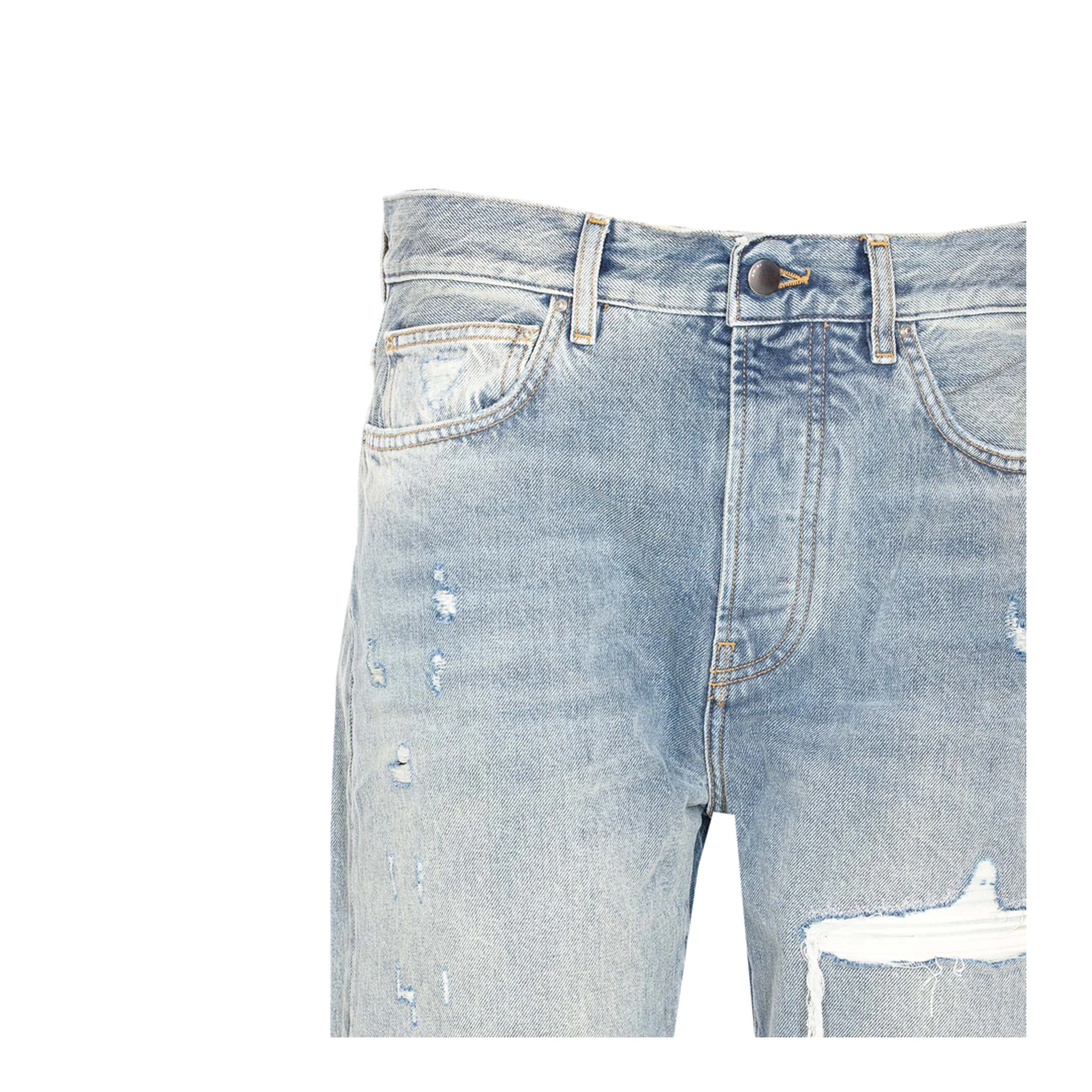 Denim Distressed Jeans - Image 4