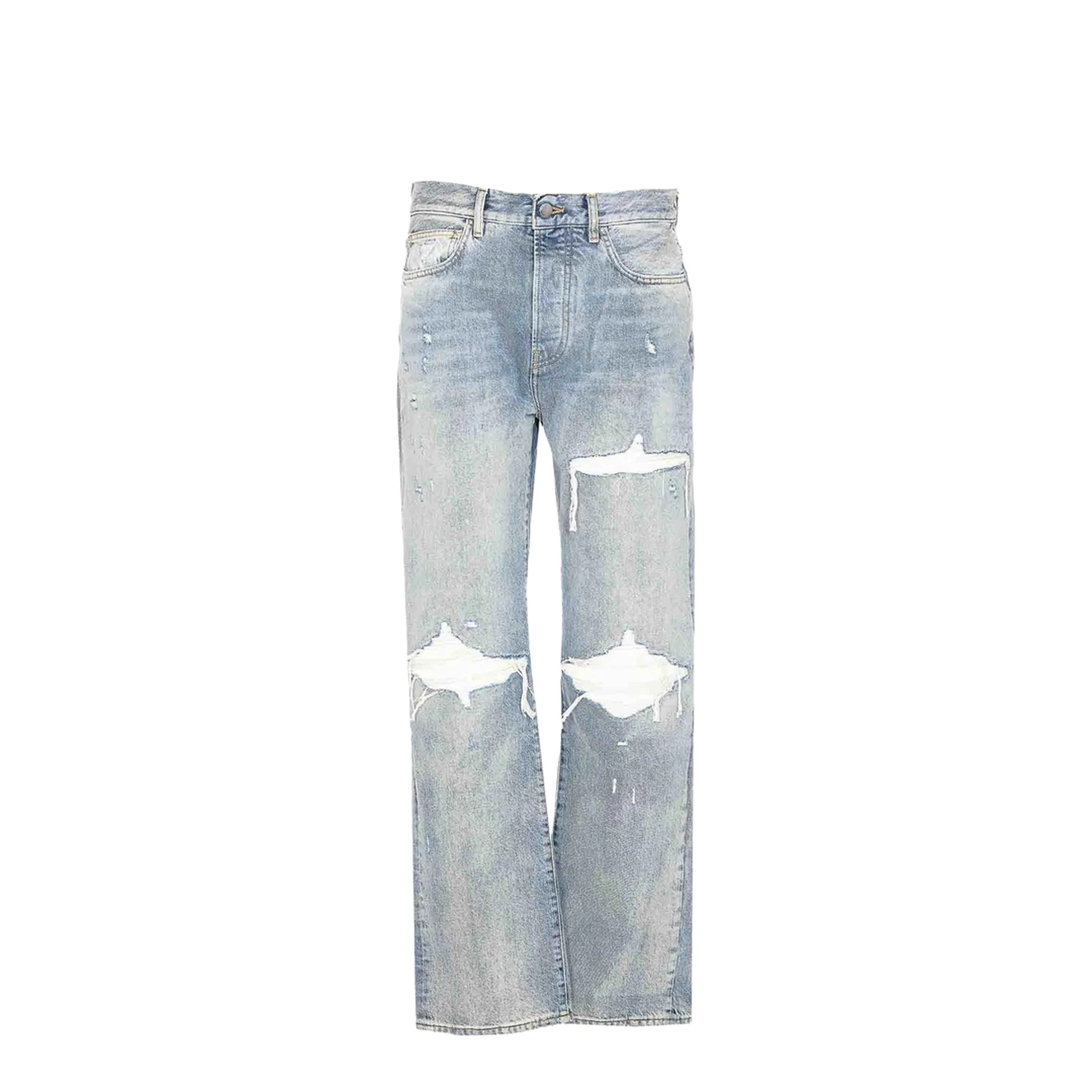 Denim Distressed Jeans - Image 5