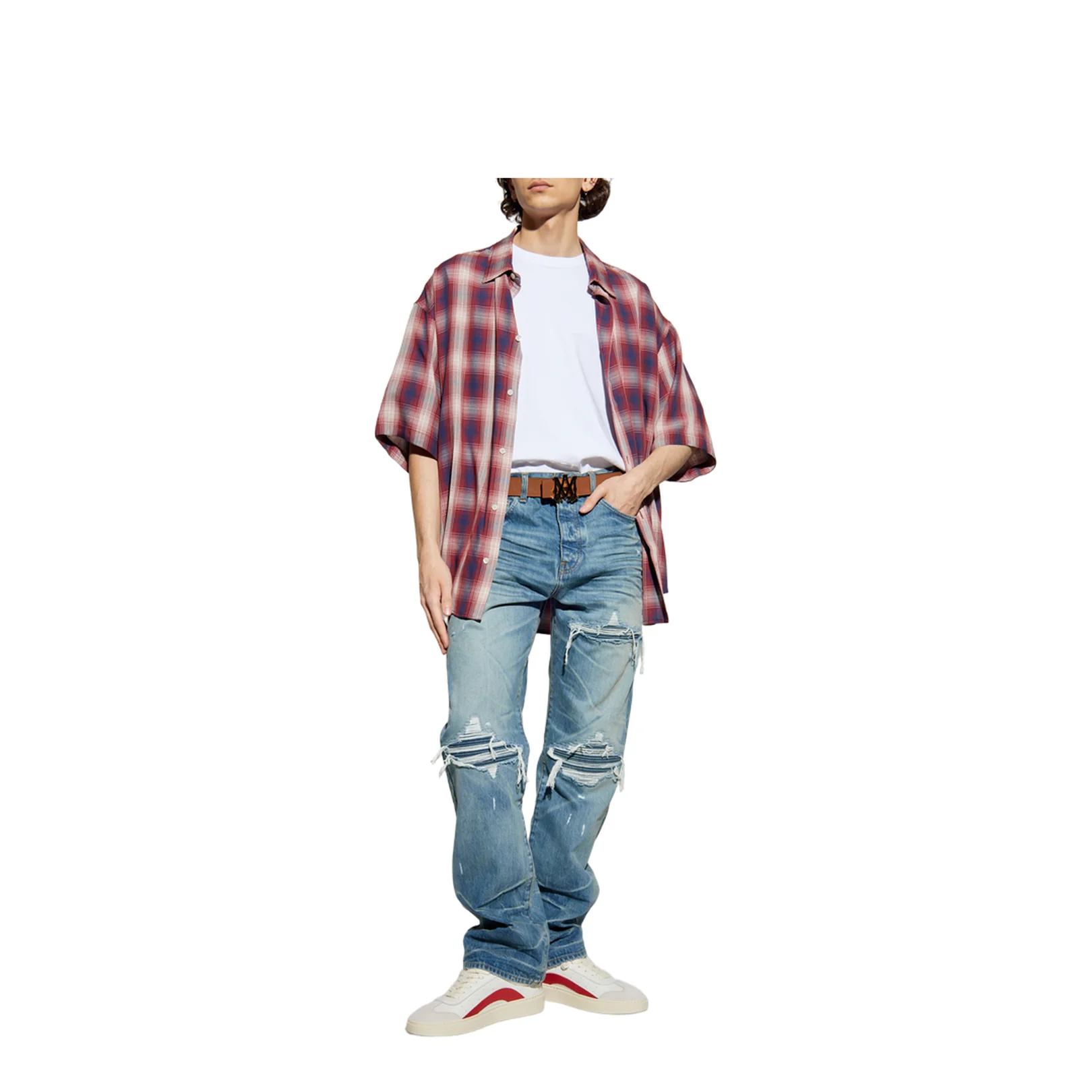 Jeans Vintage Effect Classic Blue - Image 2