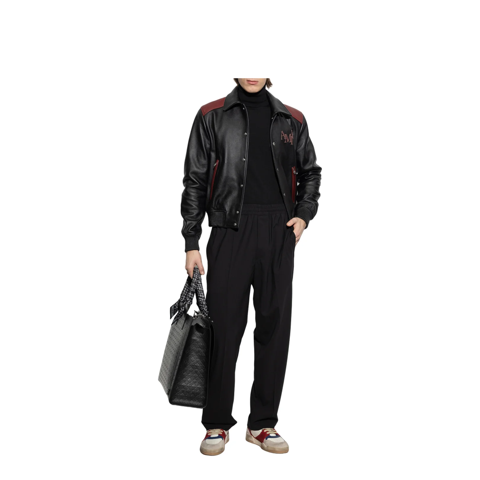 Black Leather Jacket - Image 2