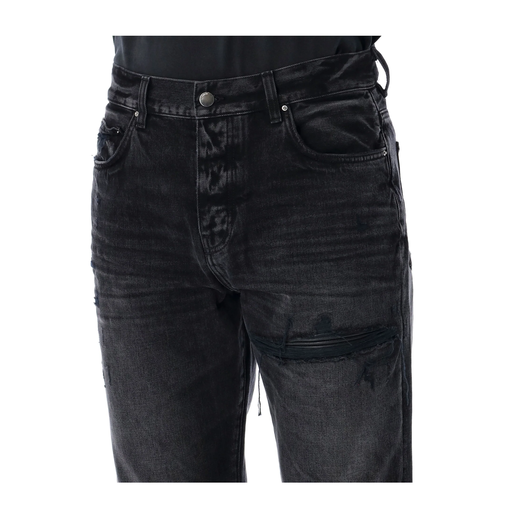 Leather Straight MX1 Jean - Image 3