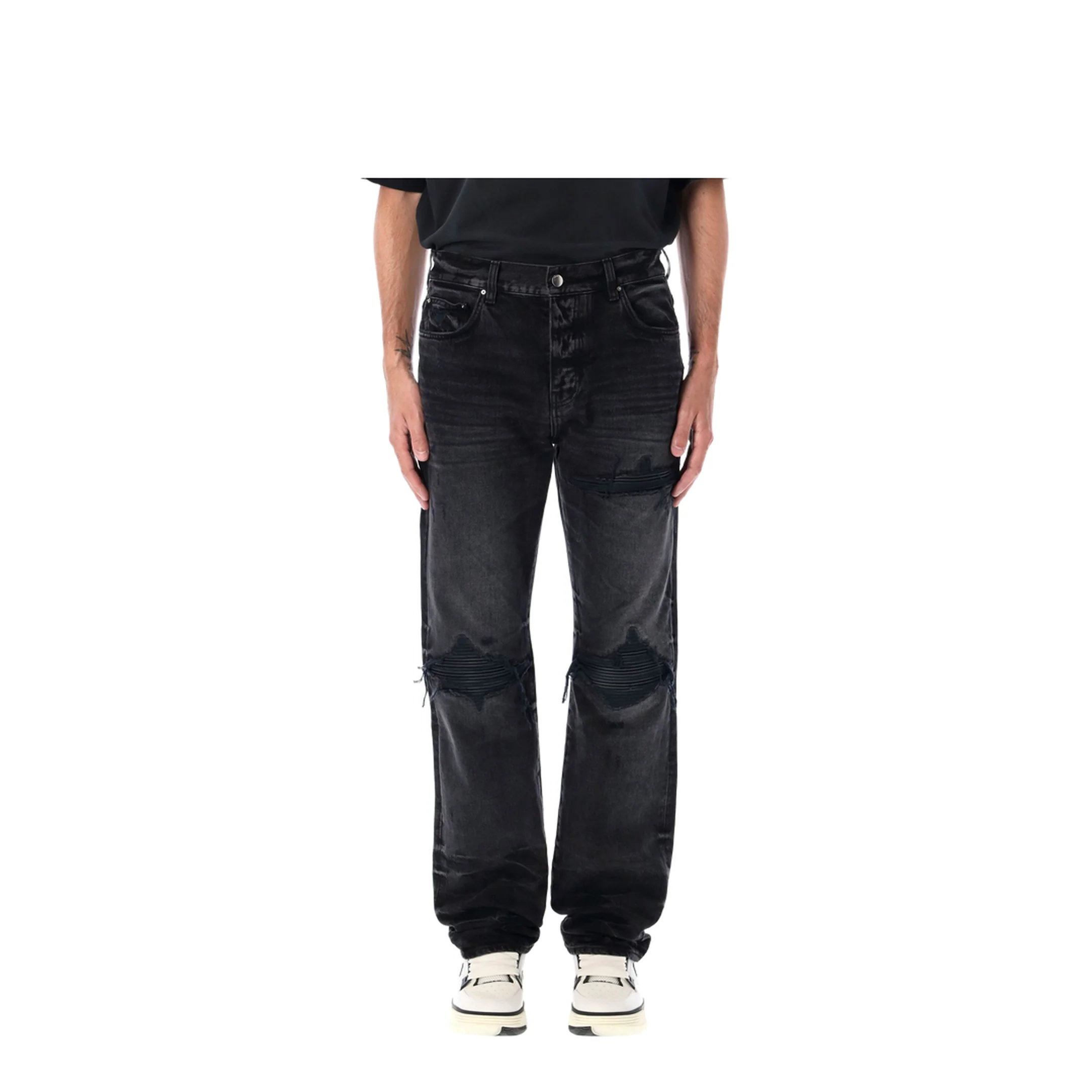 Leather Straight MX1 Jean - Image 4