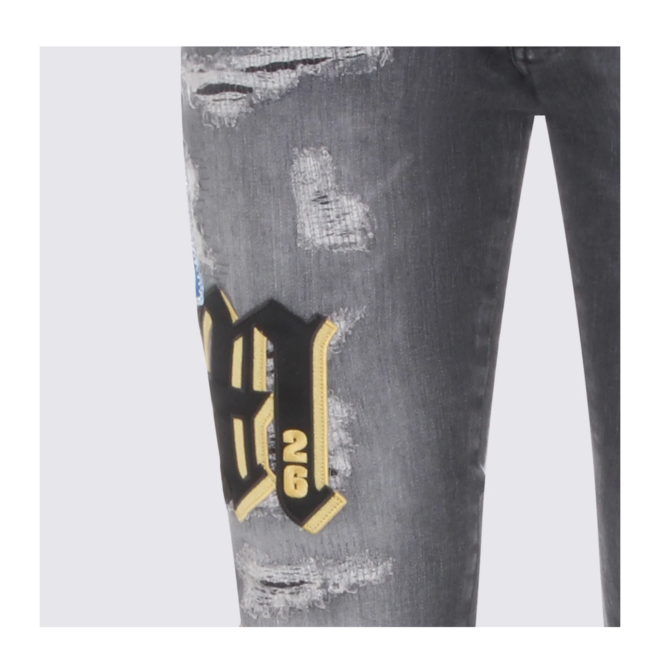 Men Jeans Versatile Color - Image 3