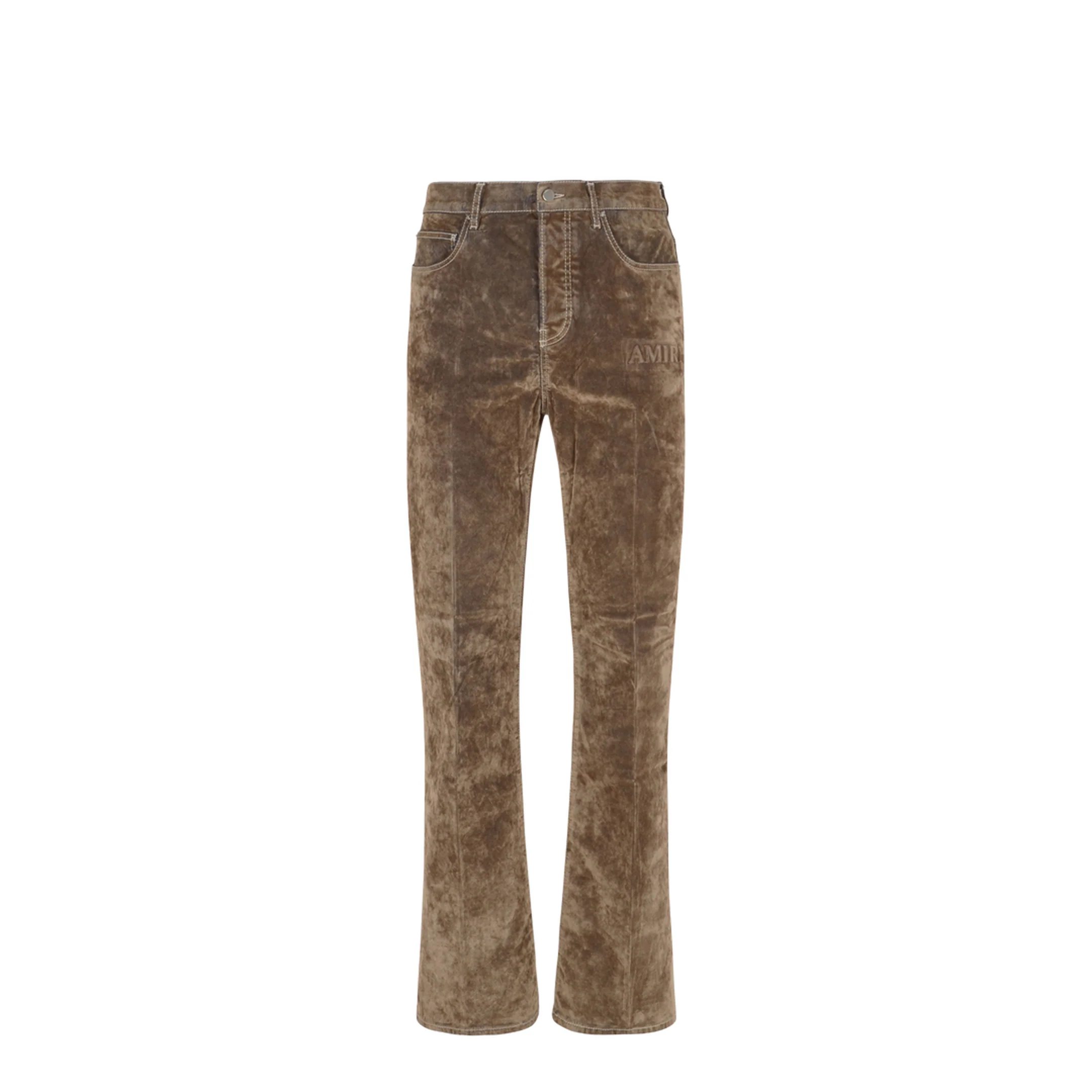 Men Jeans Brown - Image 2