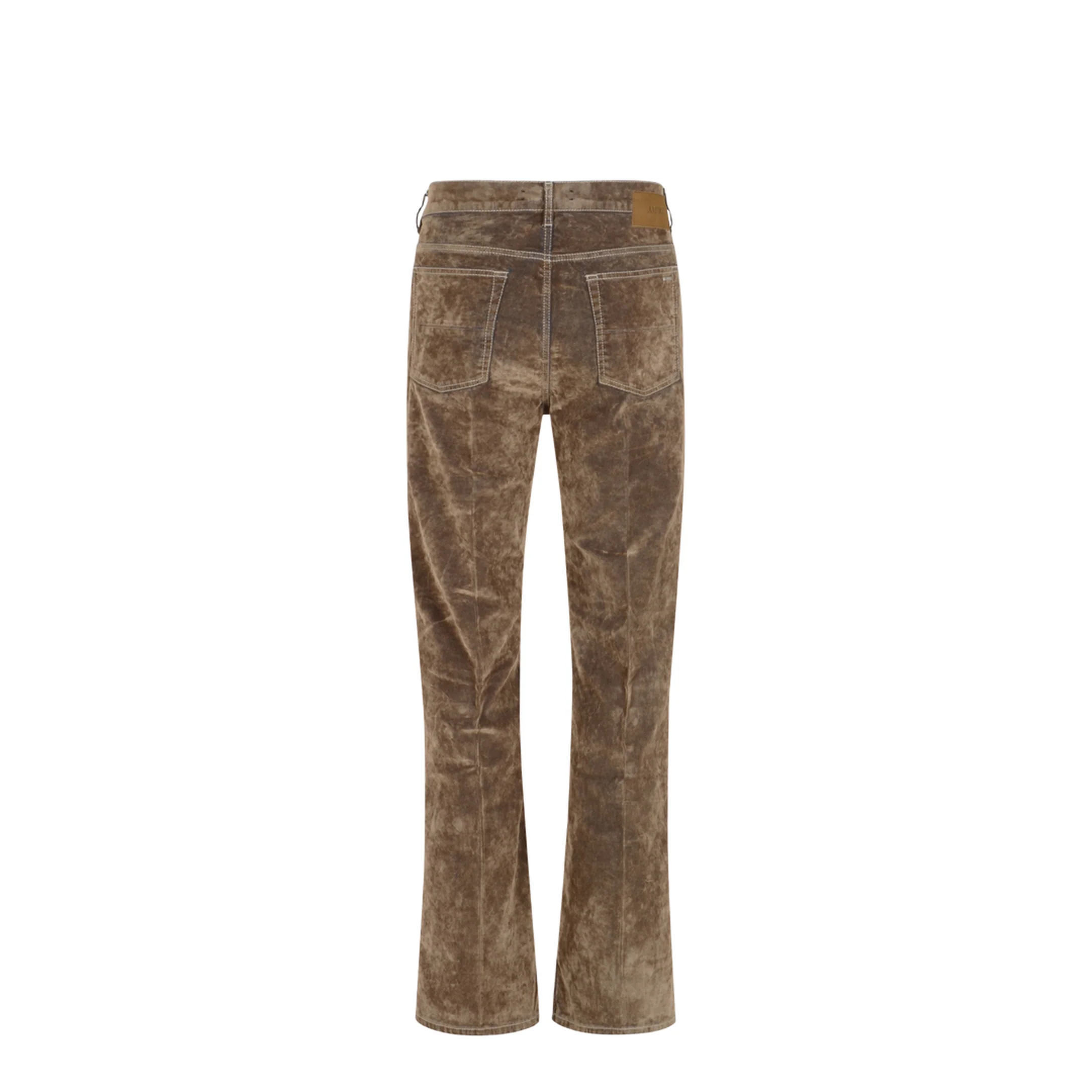 Men Jeans Brown - Image 3