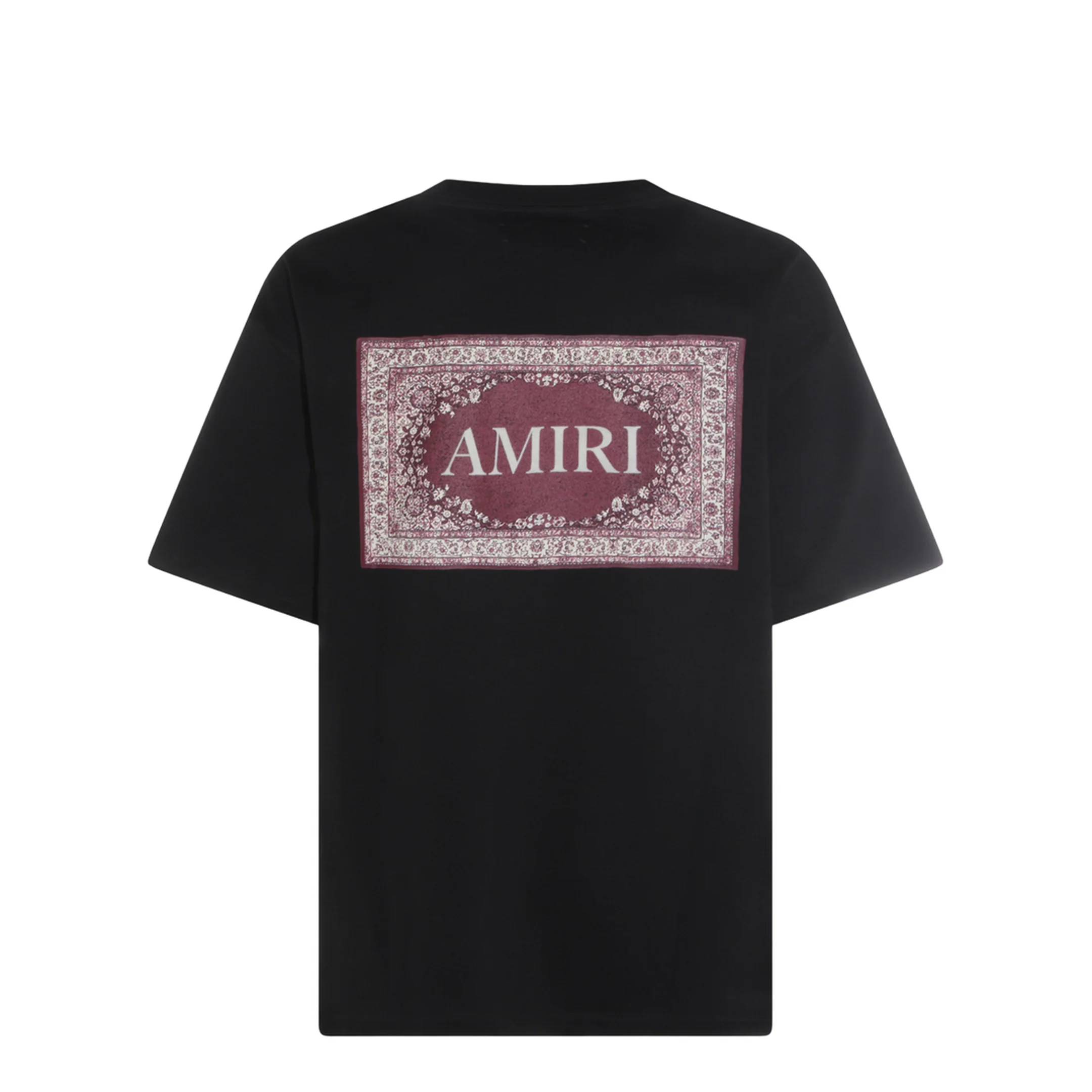 Men's Printed T-Shirt Black - Image 2