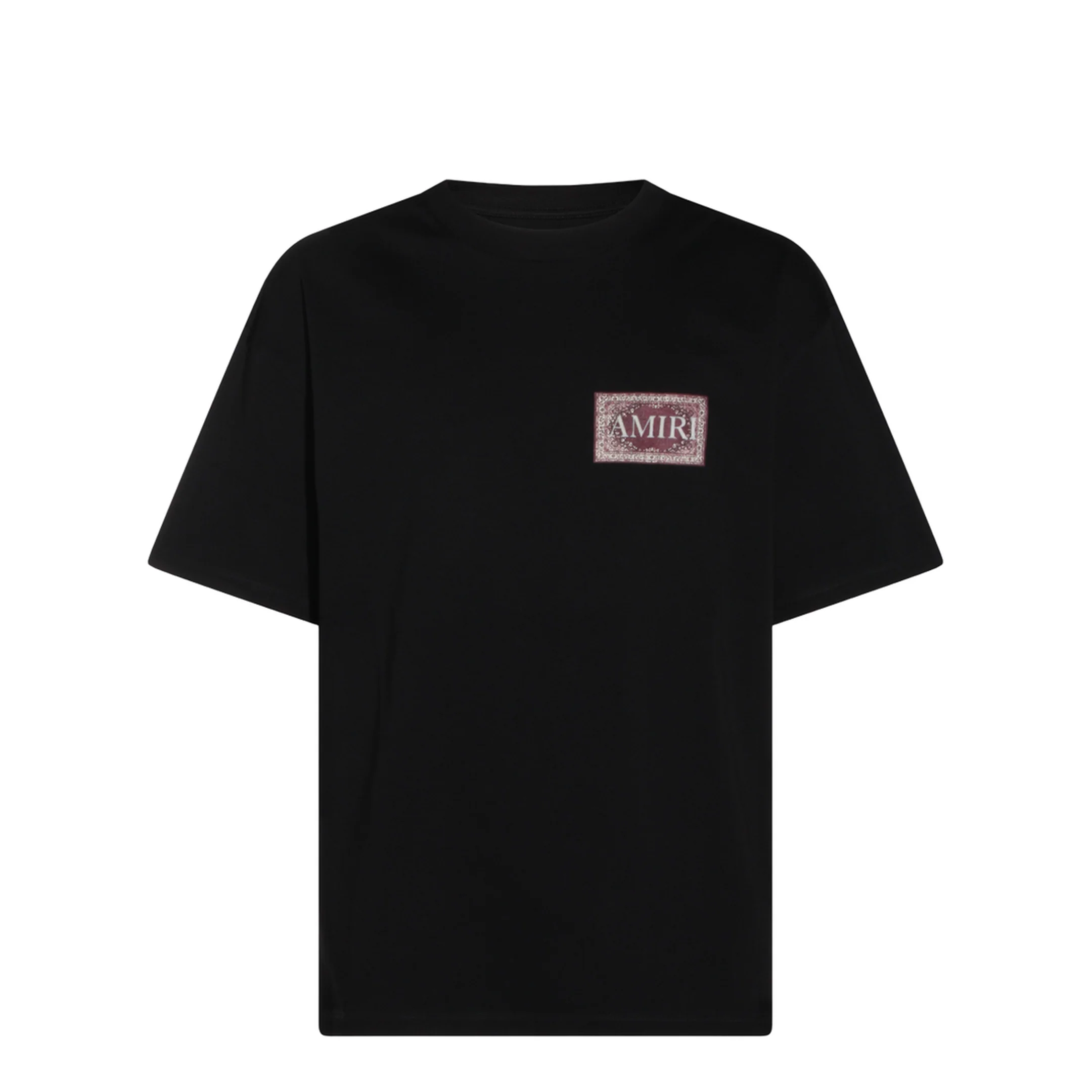Men's Printed T-Shirt Black - Image 4