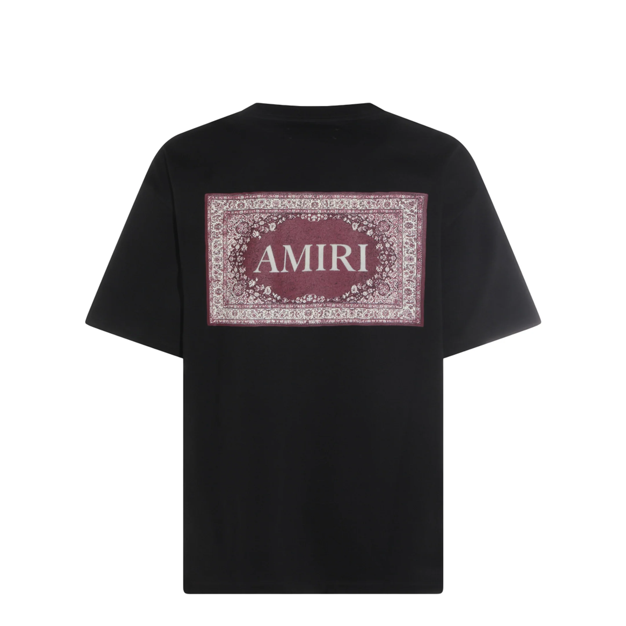 Men's Printed T-Shirt Black - Image 5