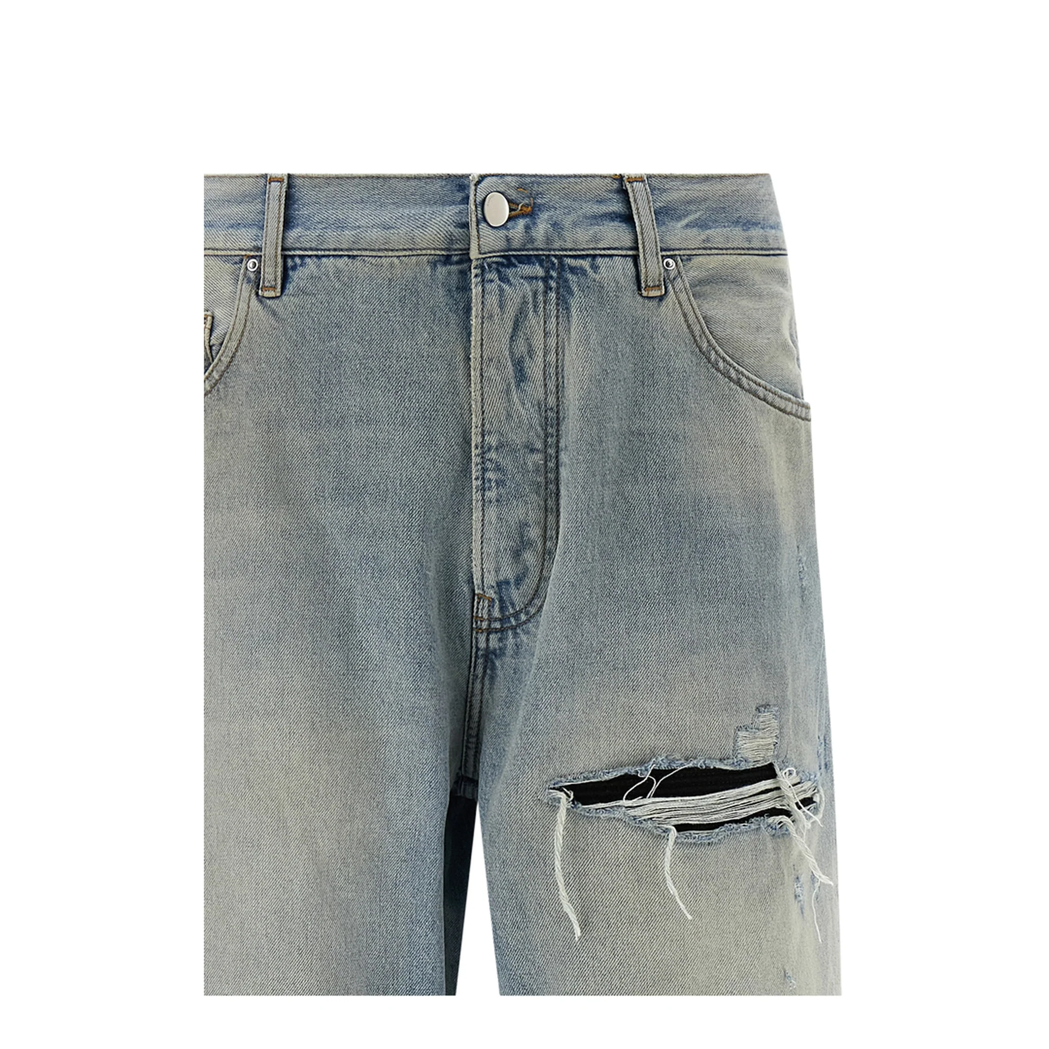 Straight Flare Jeans Light Blue - Image 2