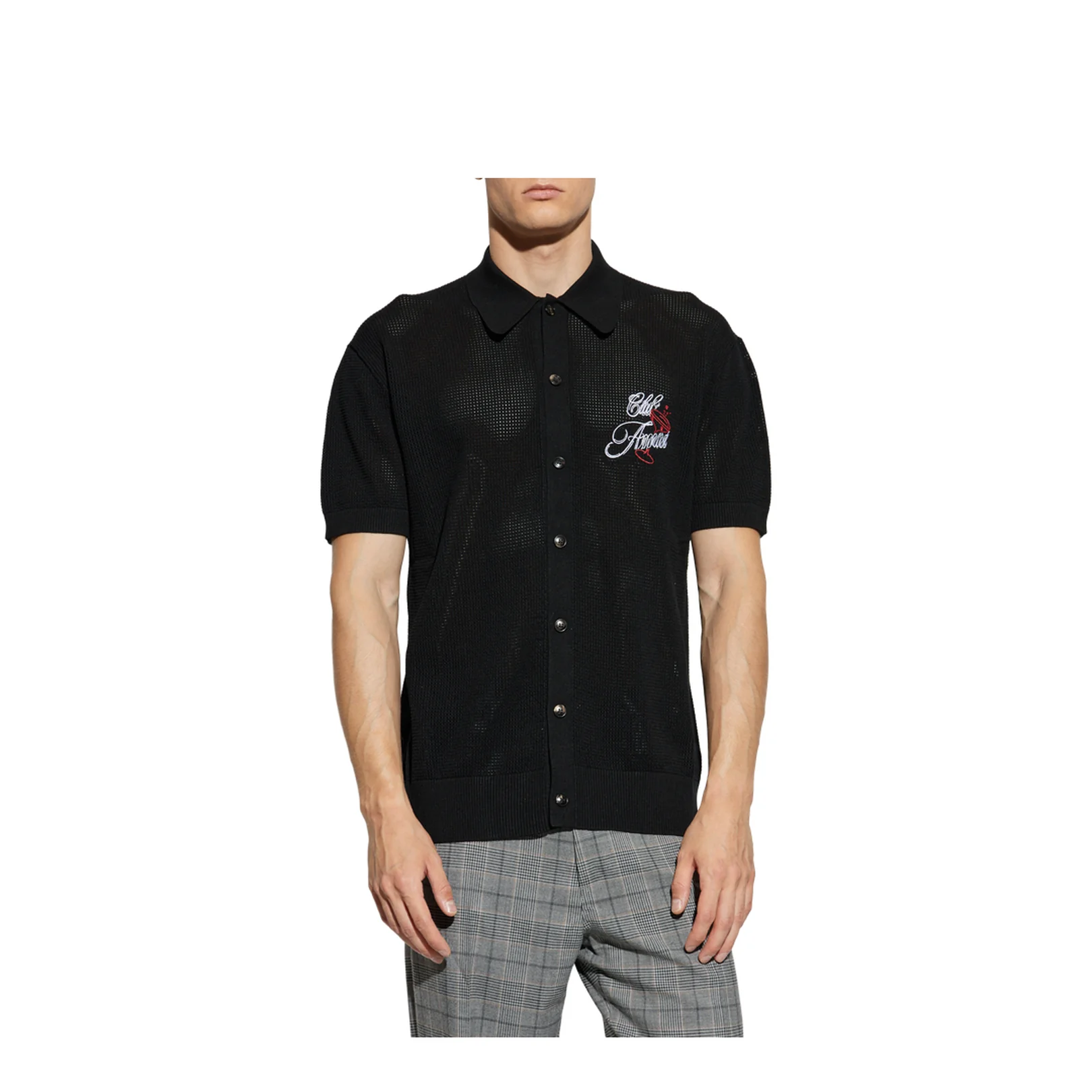Black Polo with logo - Image 3