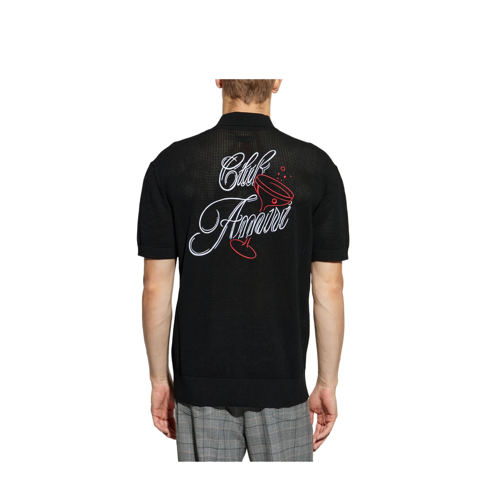 Black Polo with logo - Image 4