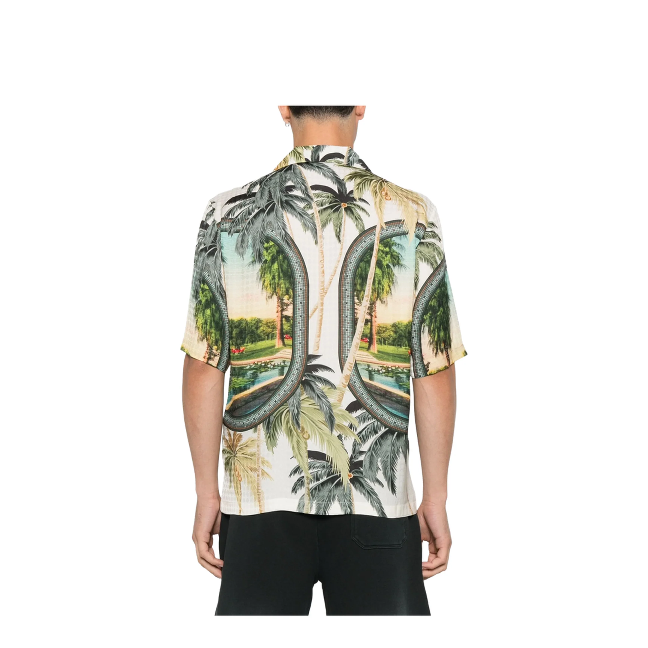 Shirts Green Graphic Print - Image 4