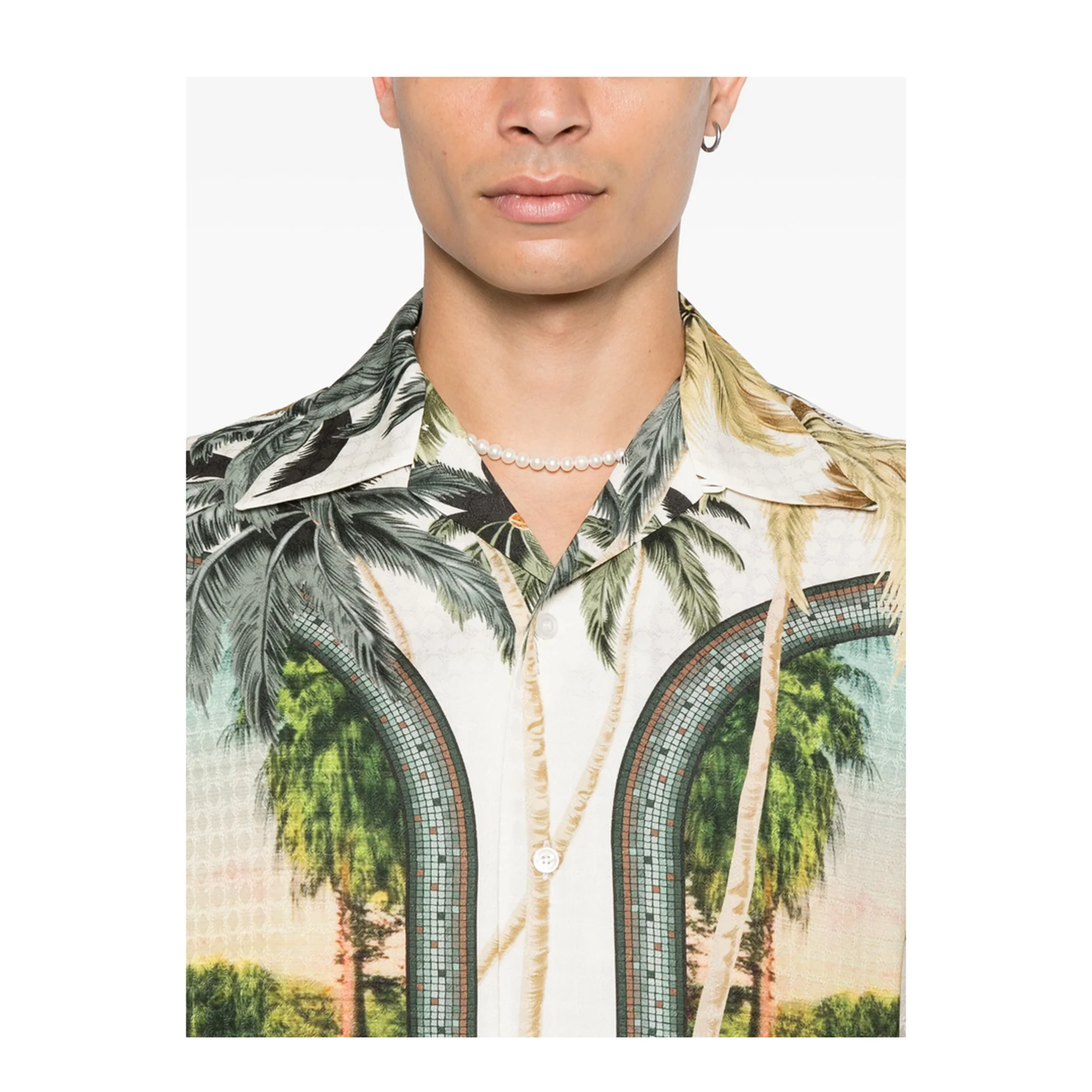 Shirts Green Graphic Print - Image 5