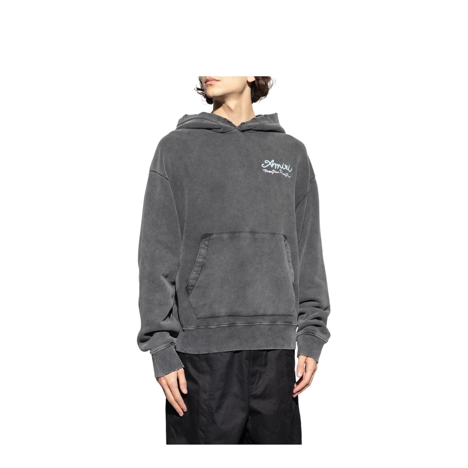 Sweatshirt Vintage Effect Refined Shade of Grey - Image 3