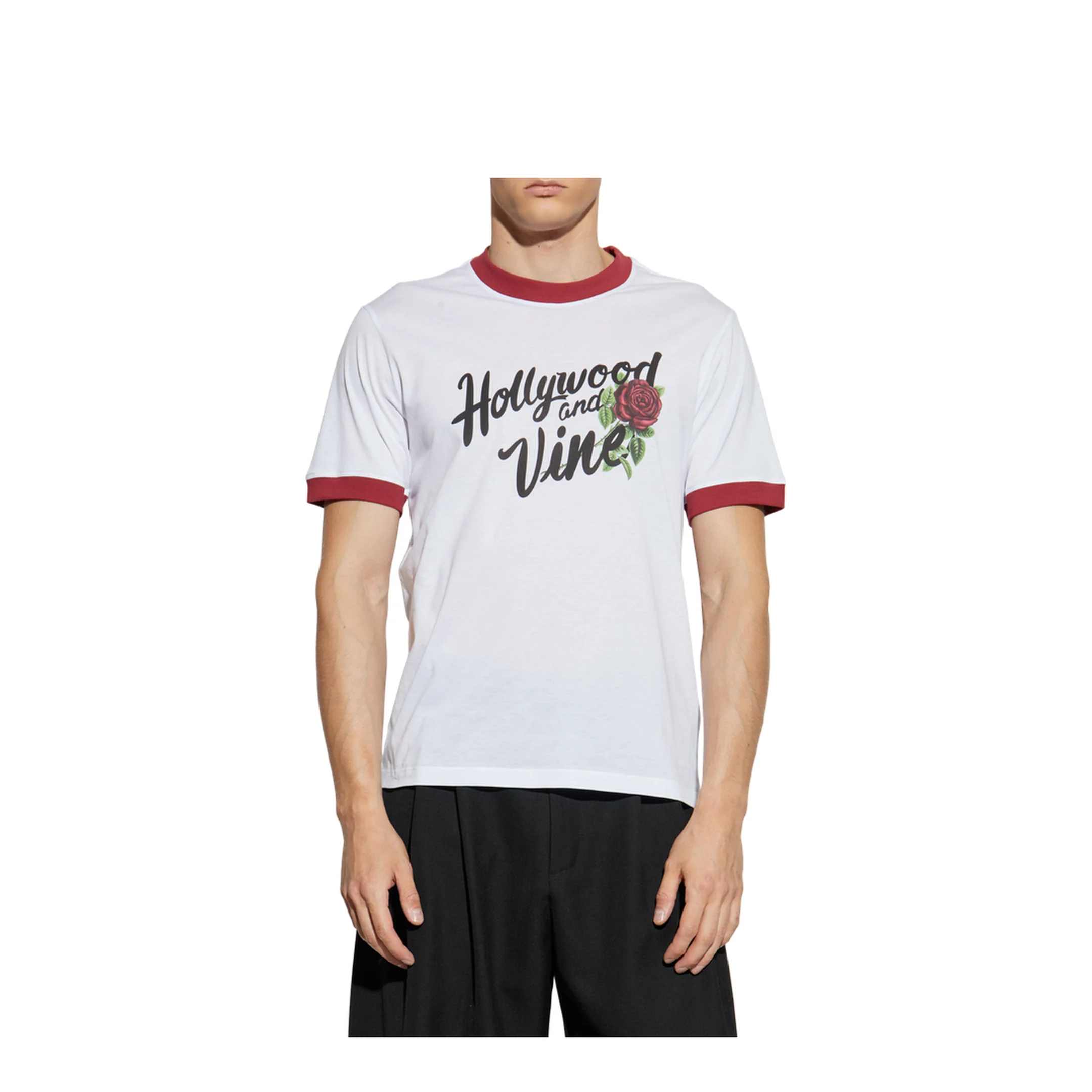 Printed T-Shirt White - Image 3