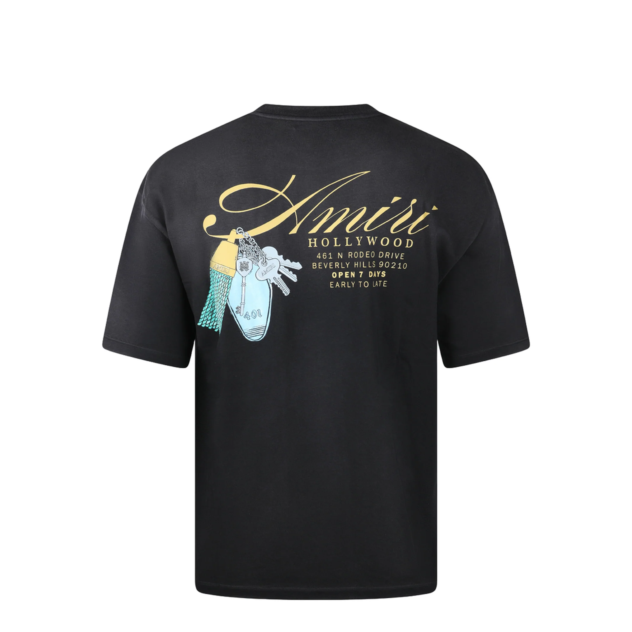 Logo Printed T-Shirts Black - Image 3