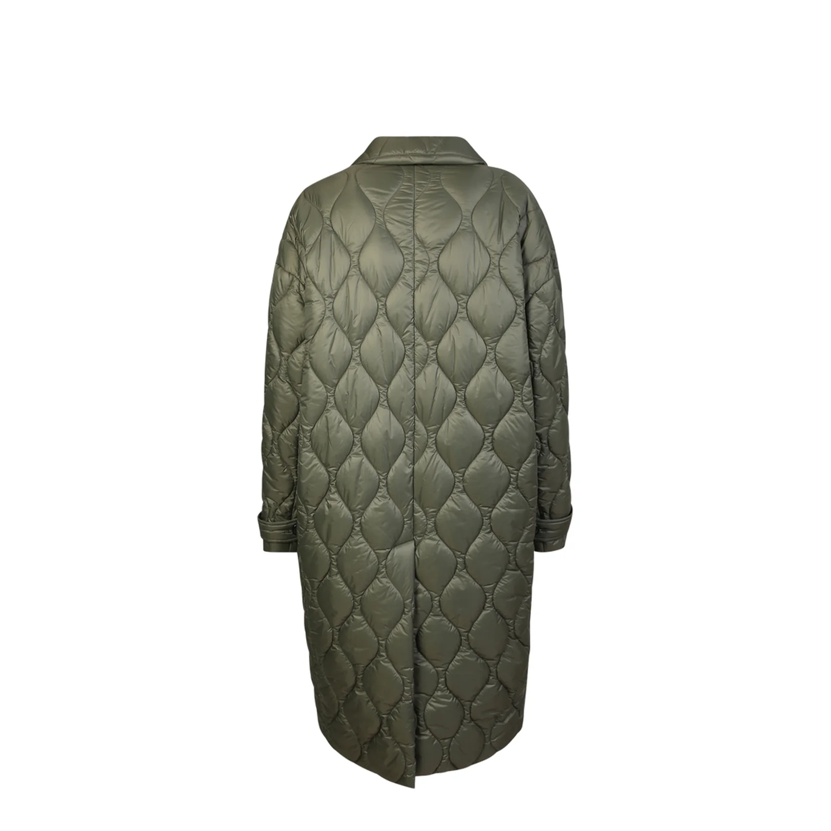 Quilted Coat Green - Image 2
