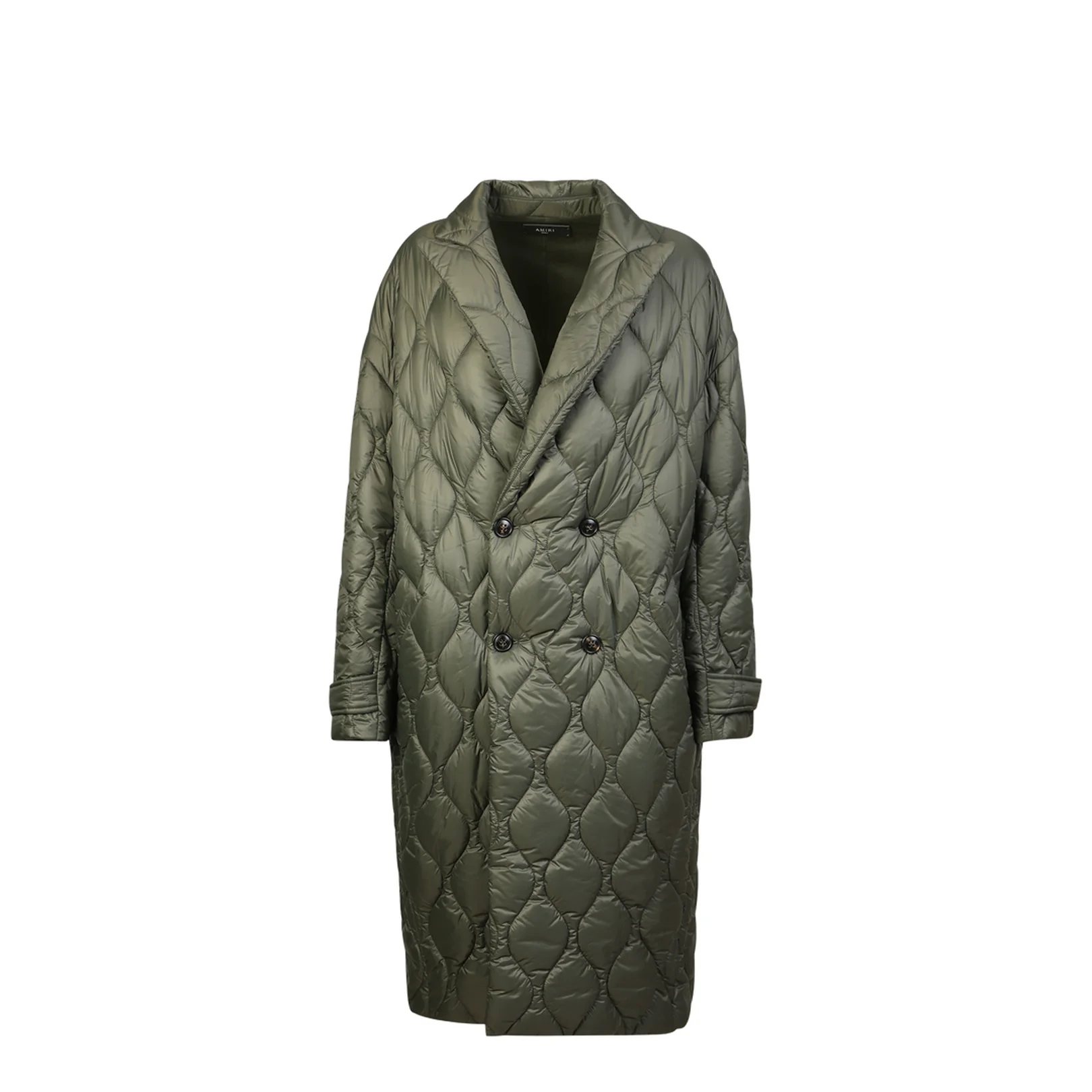 Quilted Coat Green - Image 3